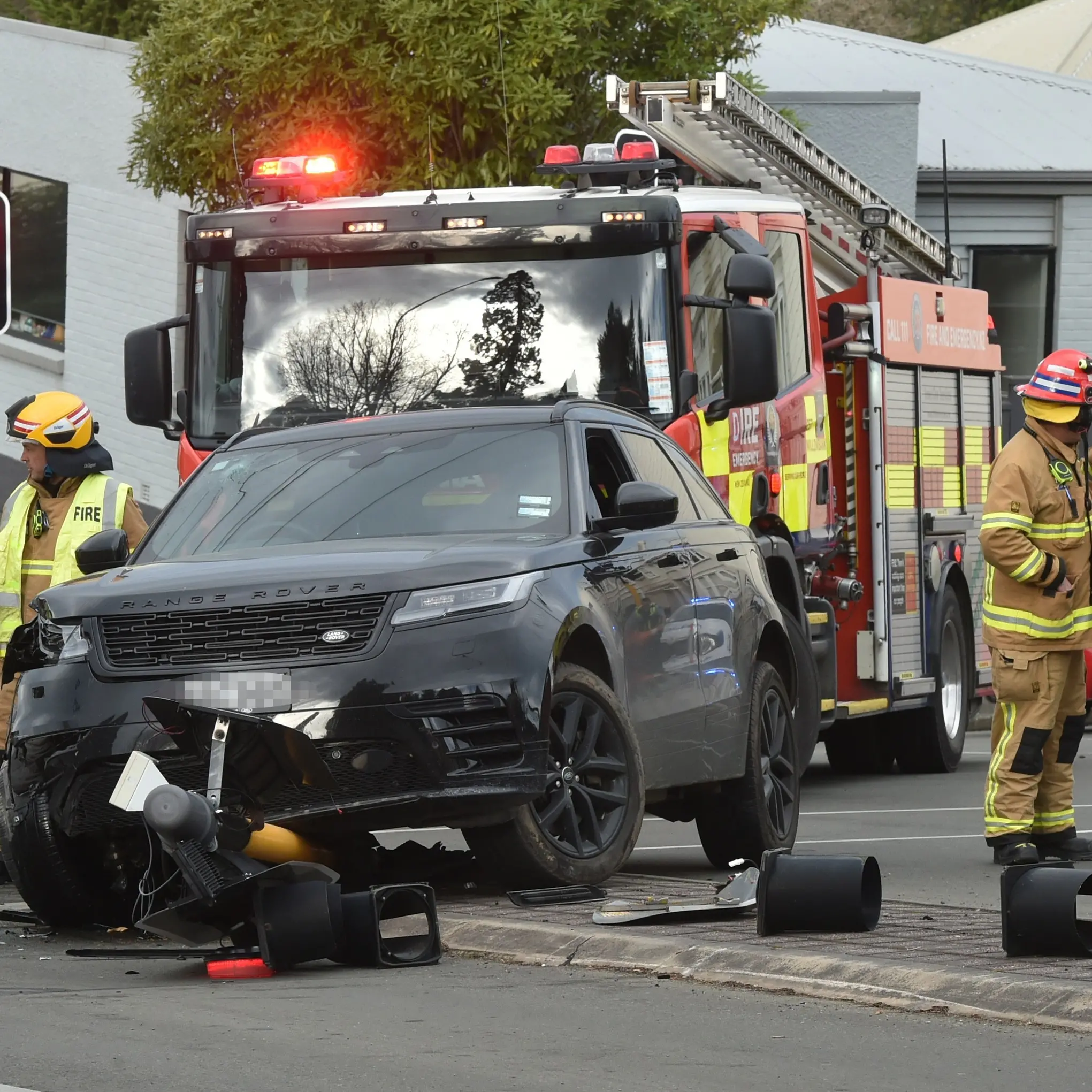 Pensioner bowled Dunedin traffic light while reaching into footwell