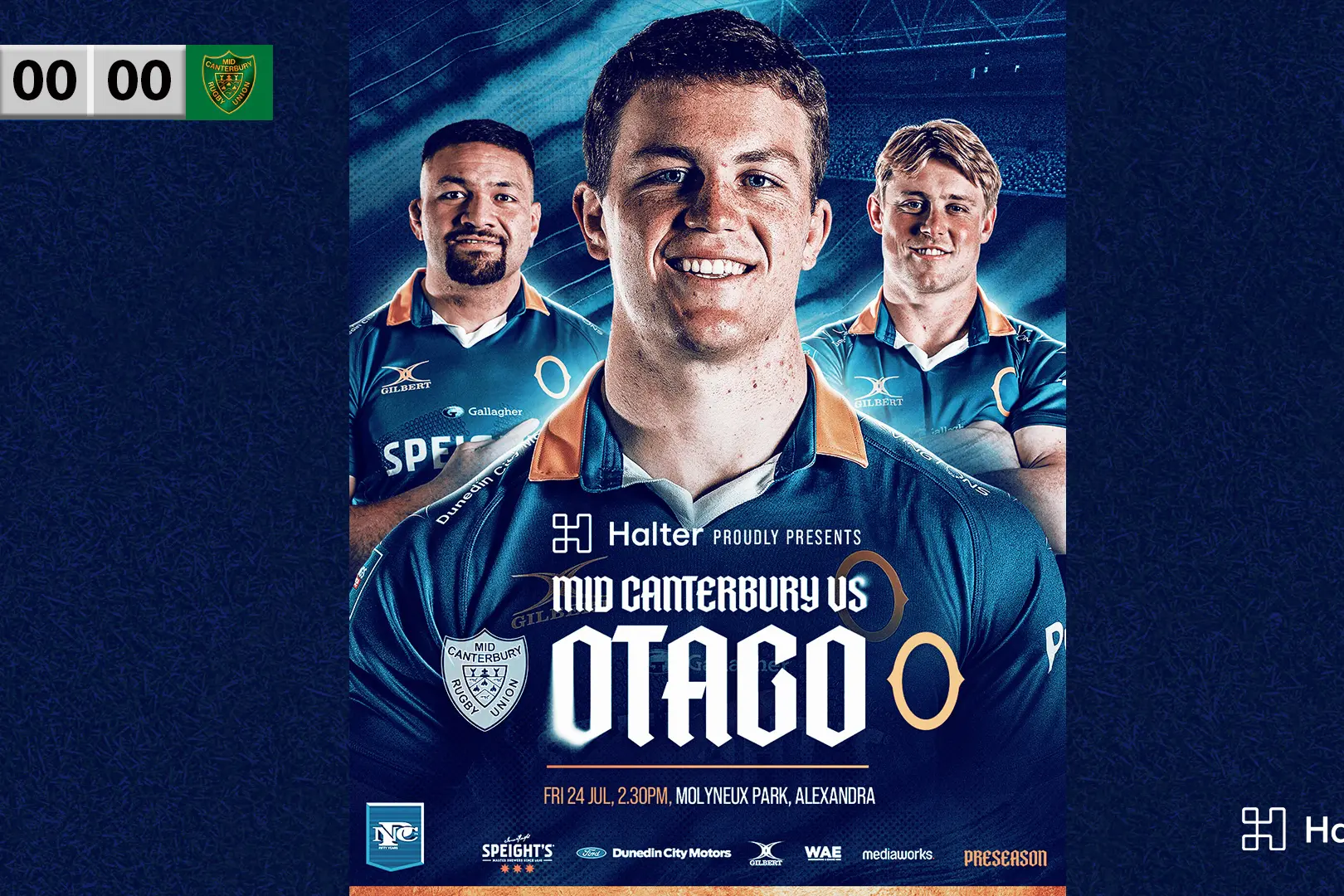 Ranfurly Shield livestream: Otago v Mid Canterbury