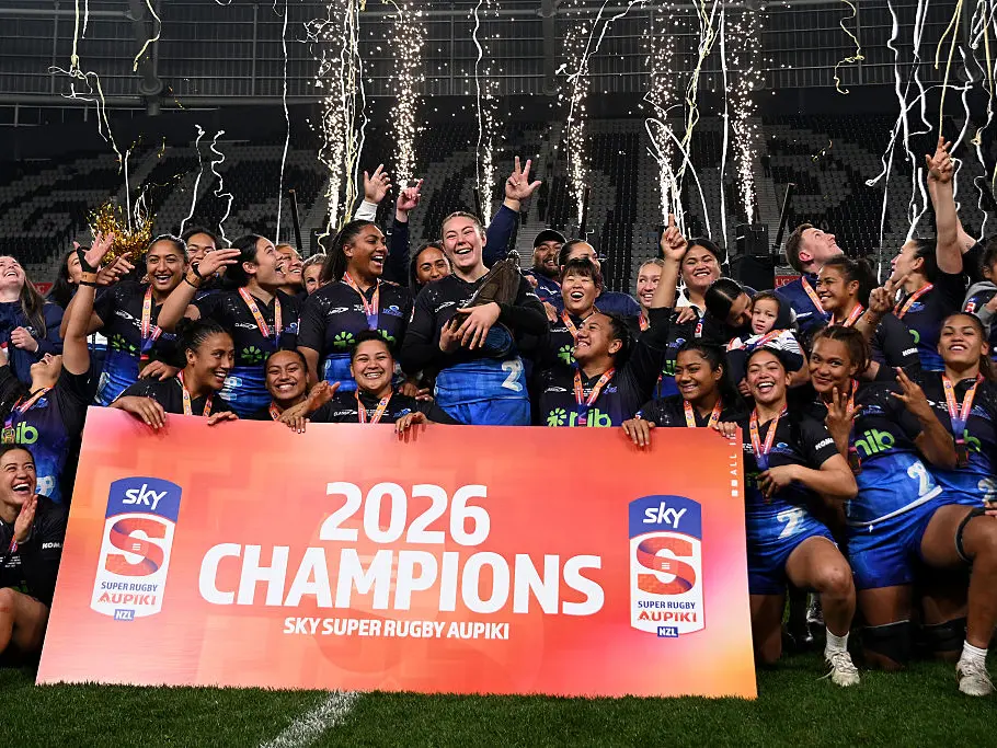 Blues secure Super Rugby Aupiki title with victory over Matatū