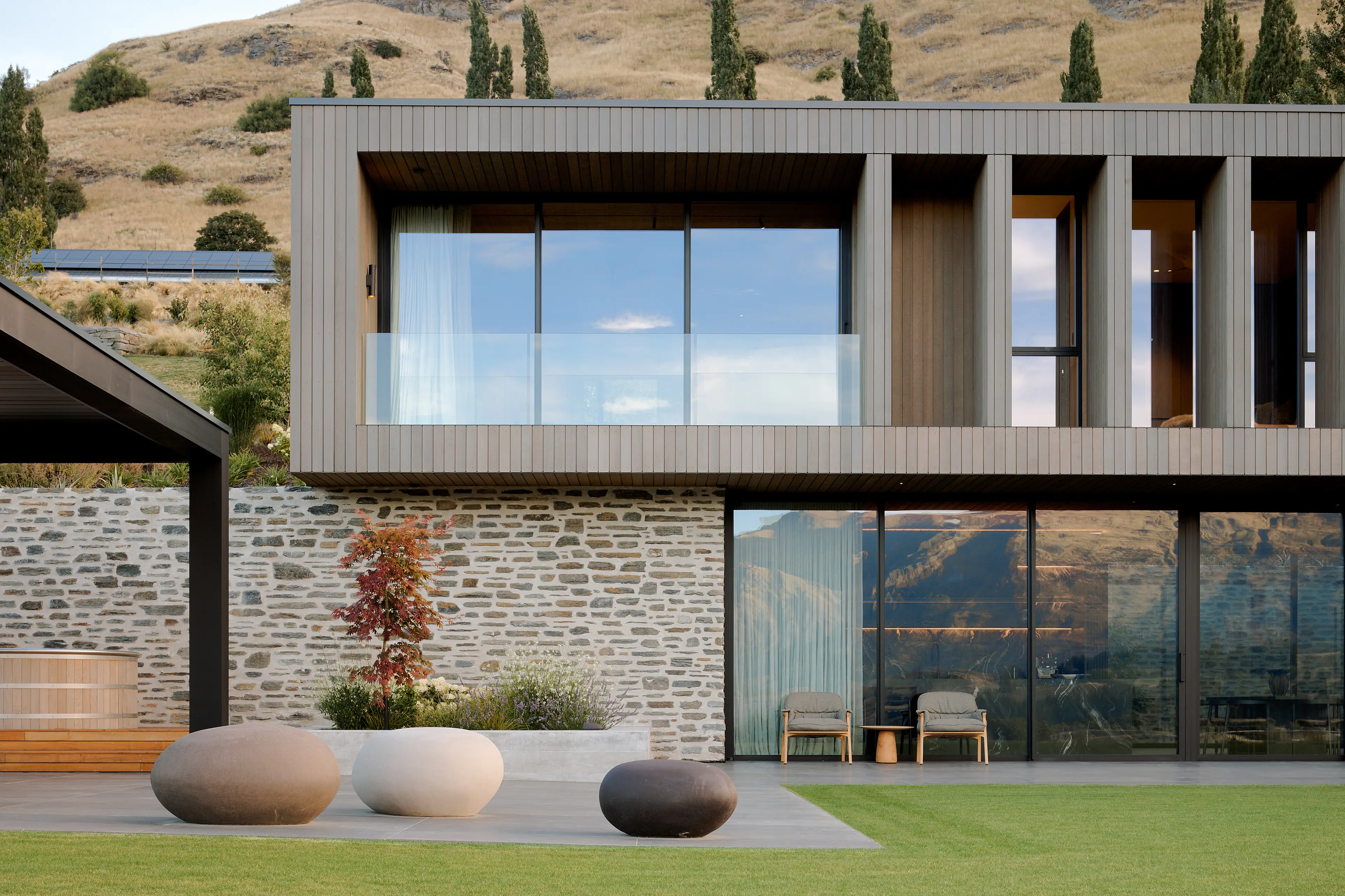 This Queenstown home built by Trinity Construction + Projects won the Southern Supreme House of the Year over $1 million and new home over $4 million categories among other categories. Photo: Supplied