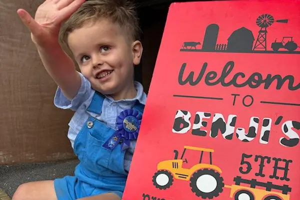 Benji \\'just got on with it\\' throughout his life, despite being diagnosed with cancer the day before his first birthday. Photo: Sam Read