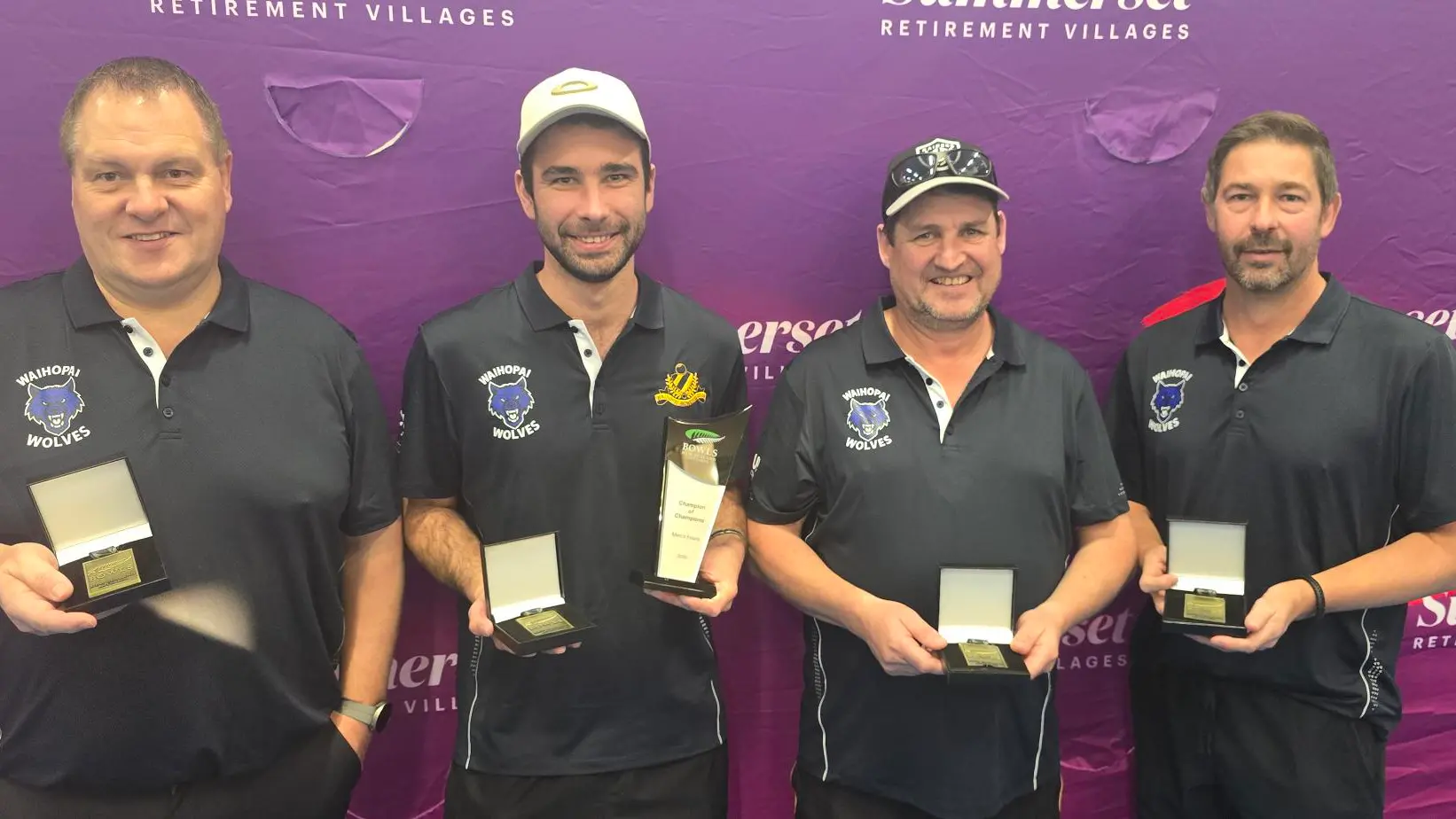 Gore bowlers part of a winning national champion of champion fours team