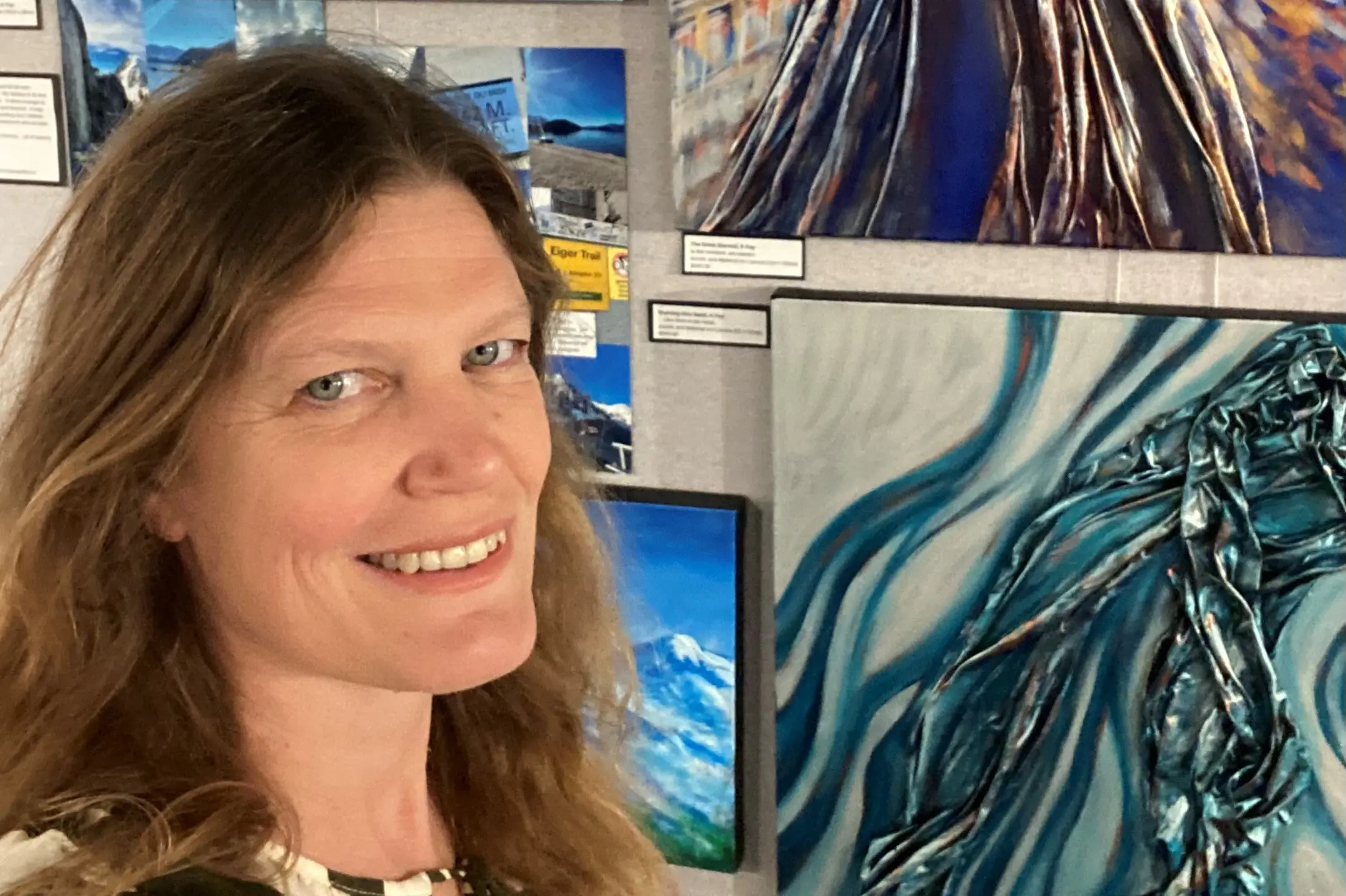 After returning to an empty nest in Wanaka, artist Karina Fay felt a sudden urge to get involved in the town\\'s creative community. Photo: Supplied