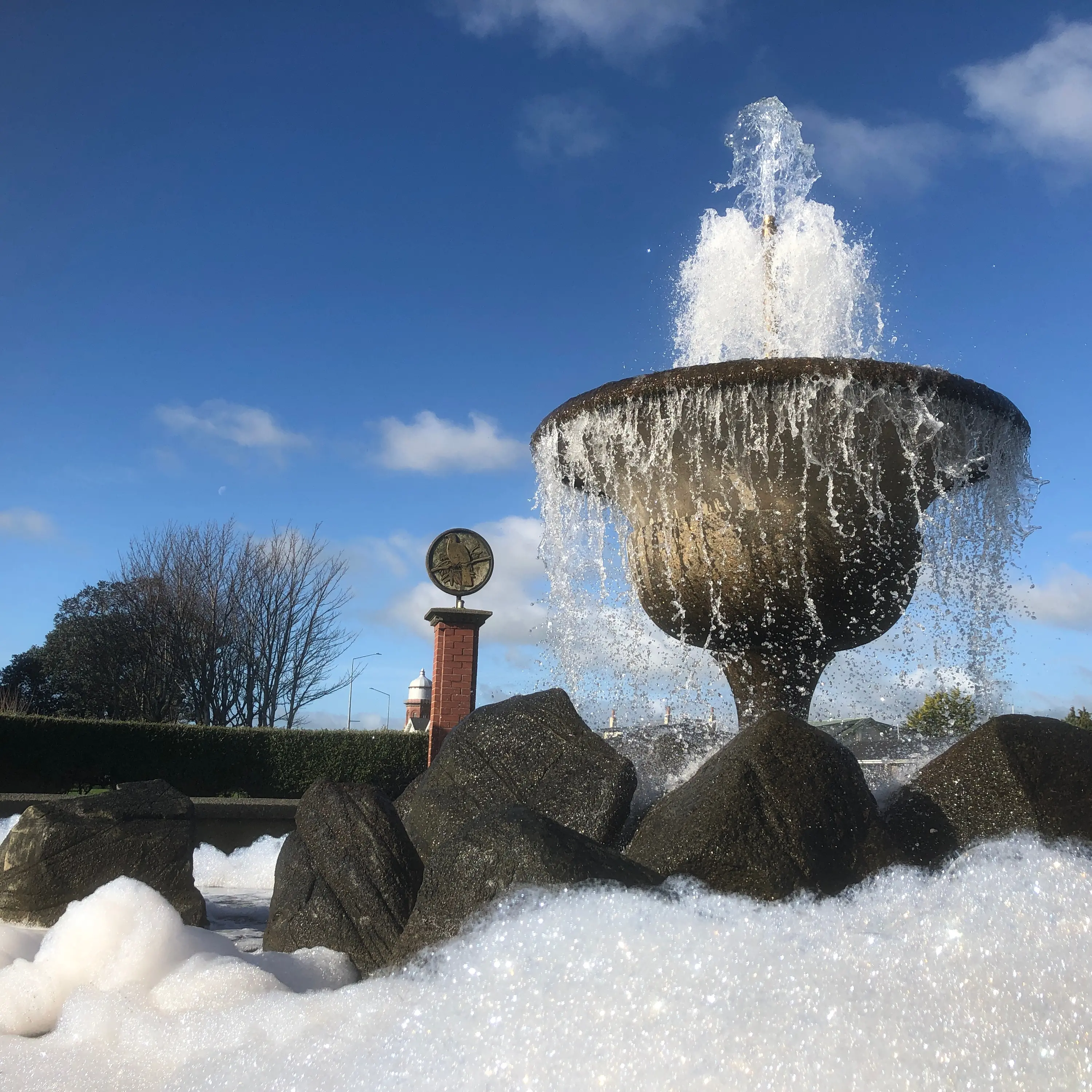 City fountain or bubble bath? The prank requiring regular council fixing