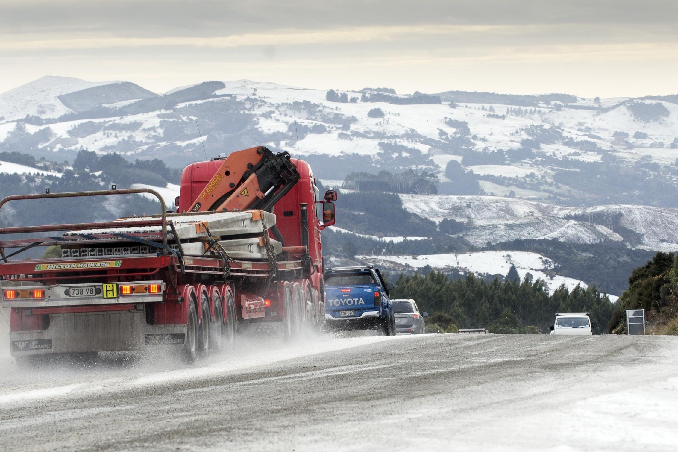 More snow on the way for South, chance of Dunedin being hit