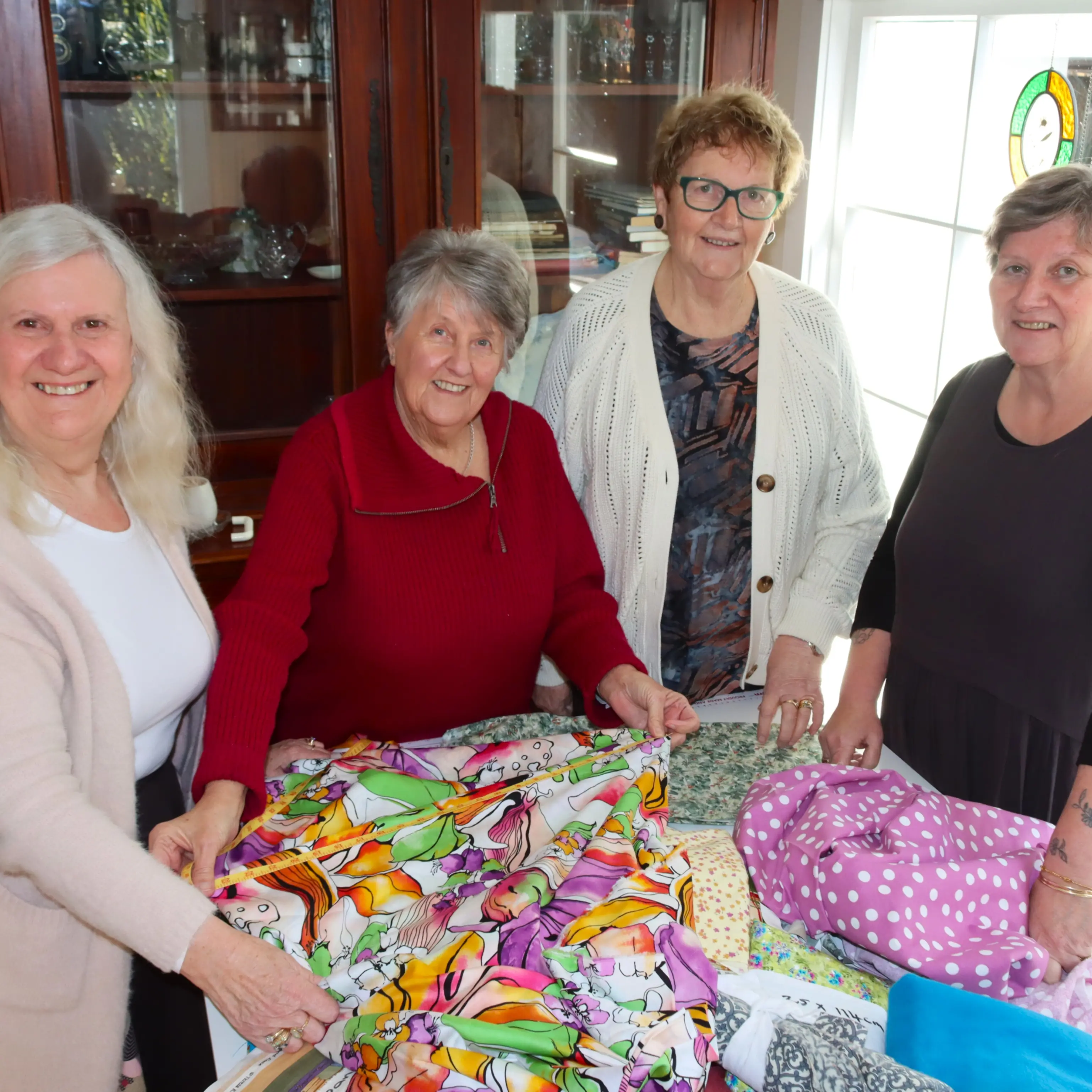 Budding dressmakers can bag beautiful bargains while helping a local hospice