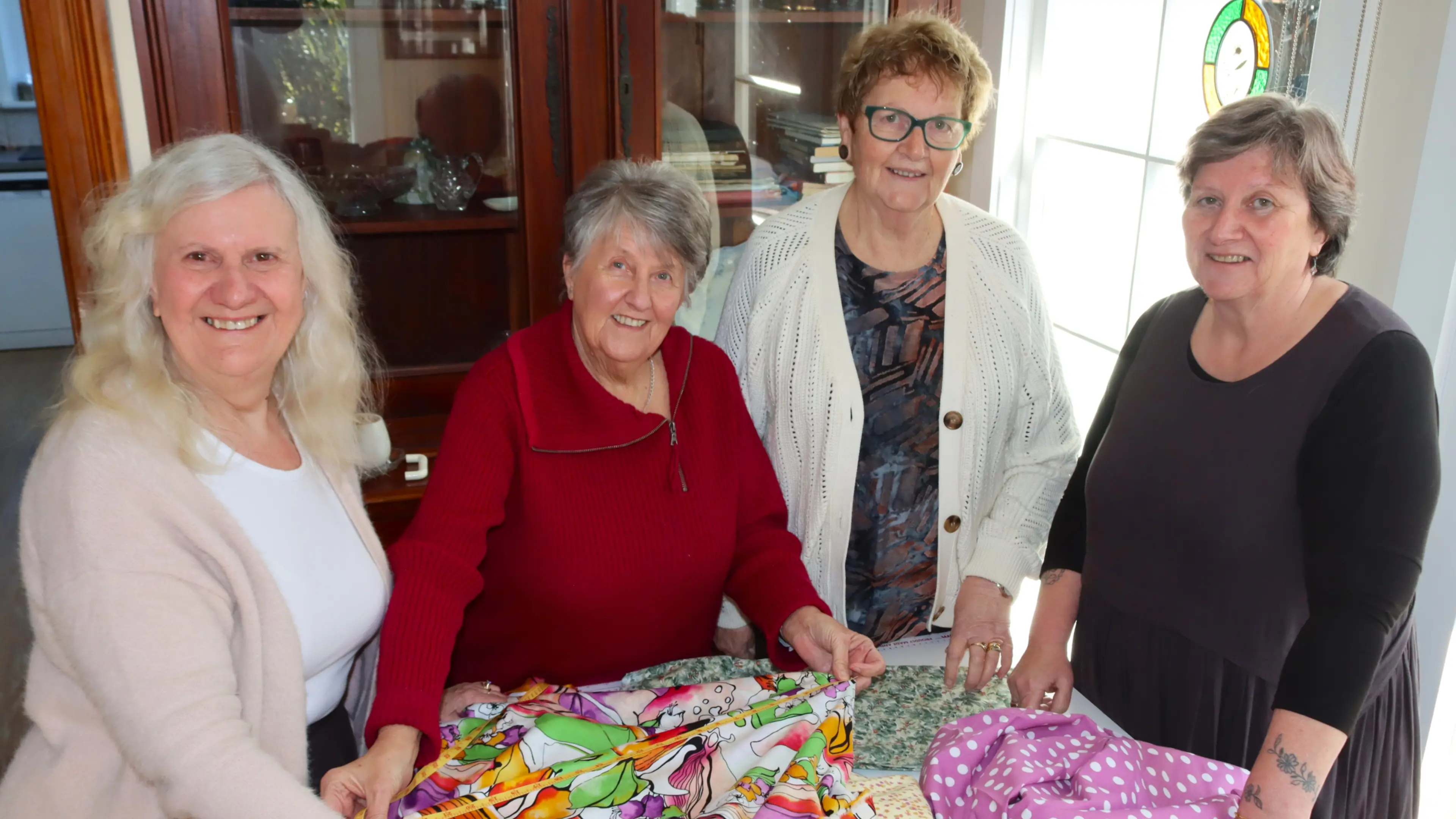 Budding dressmakers can bag beautiful bargains while helping a local hospice
