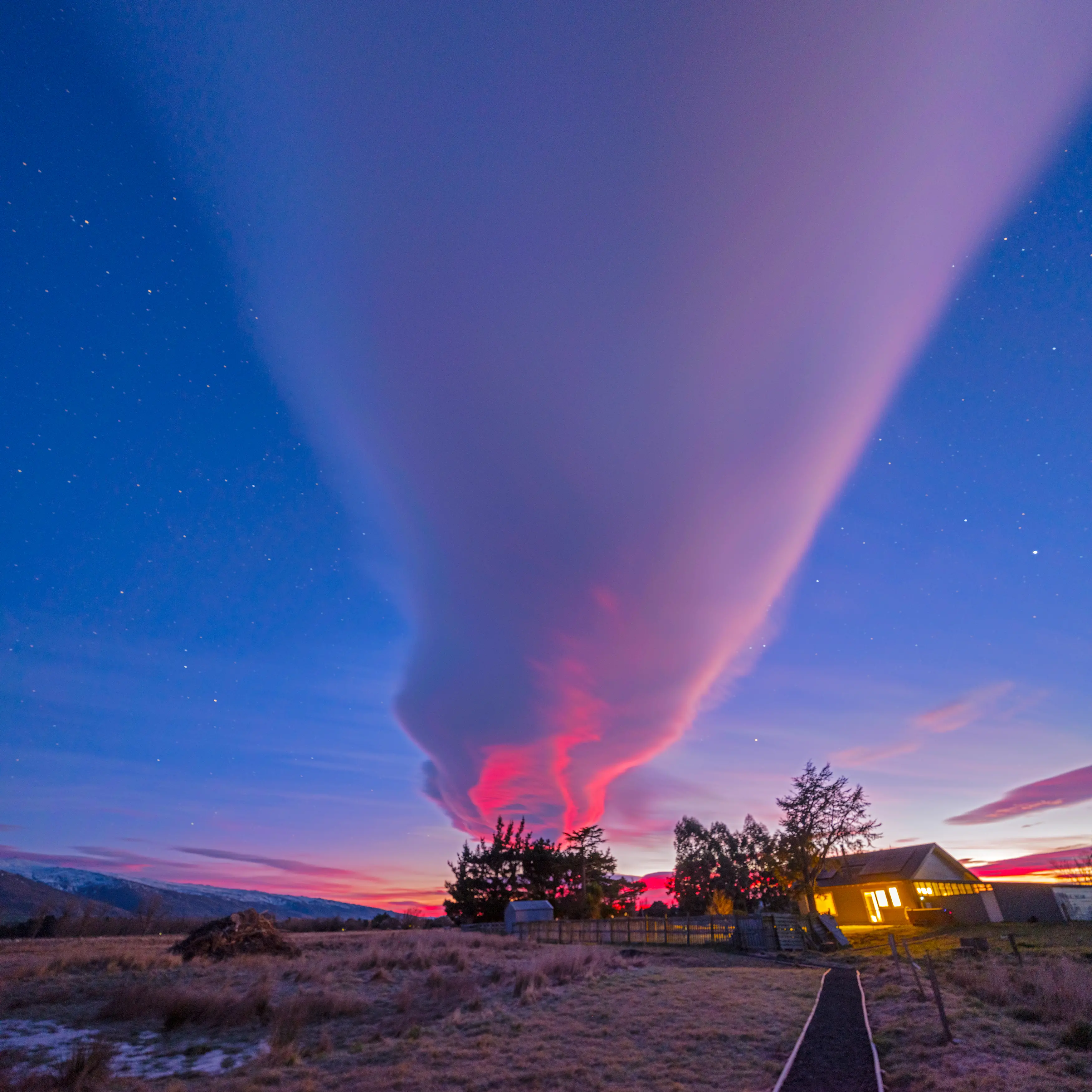 A long exposure to the wind