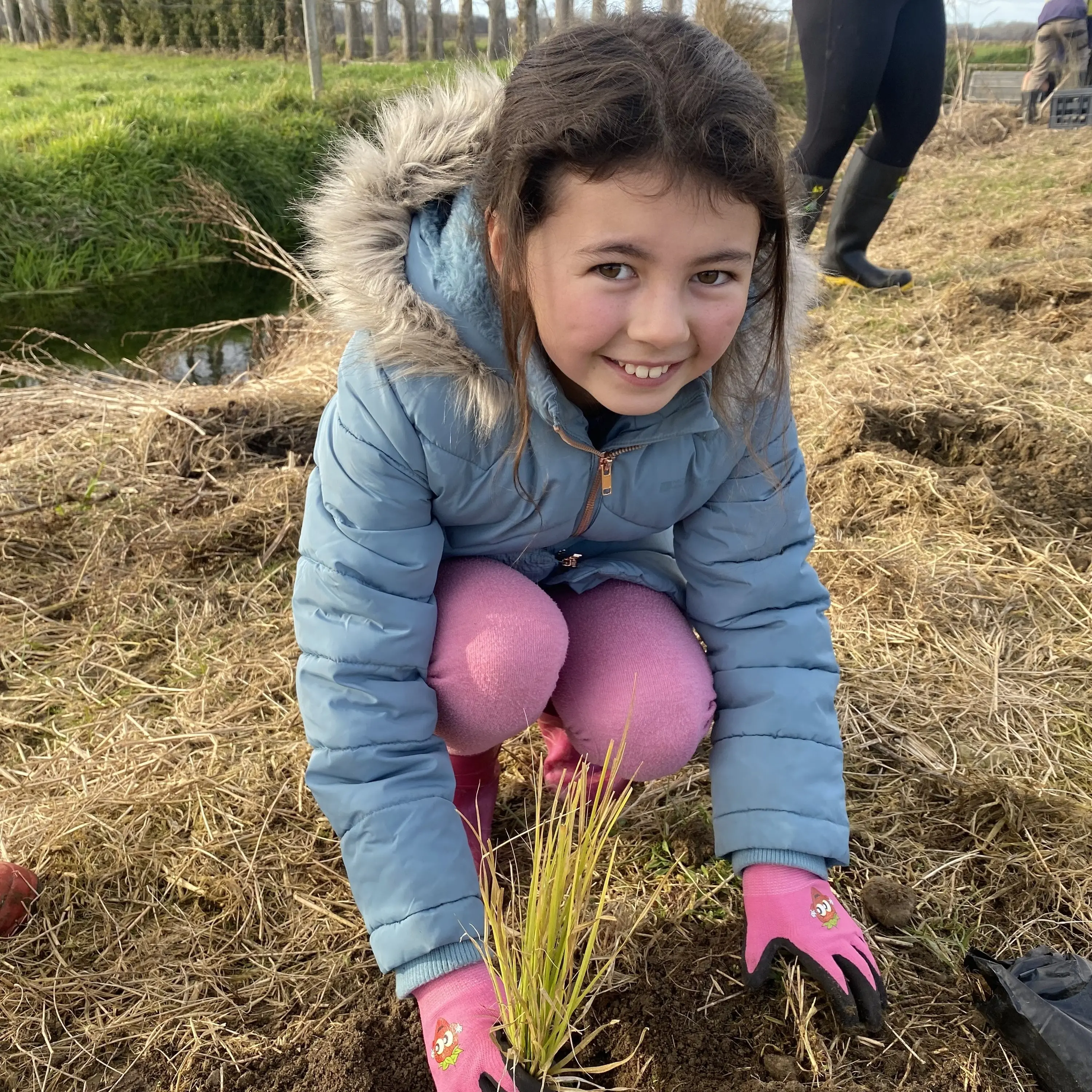 Geraldine Primary School pupils planting a greener future