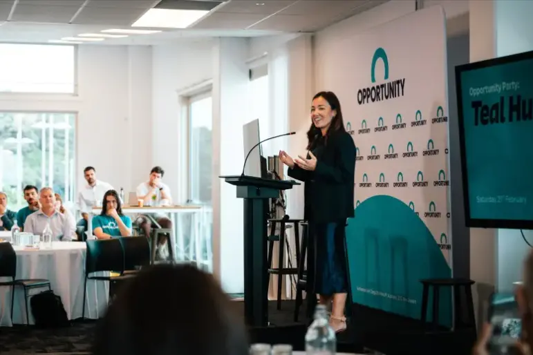 <p>Opportunity was on 4.7 percent in July's RNZ-Reid Research poll. Photo: Supplied / Facebook/ Opportunity Party</p>\\n