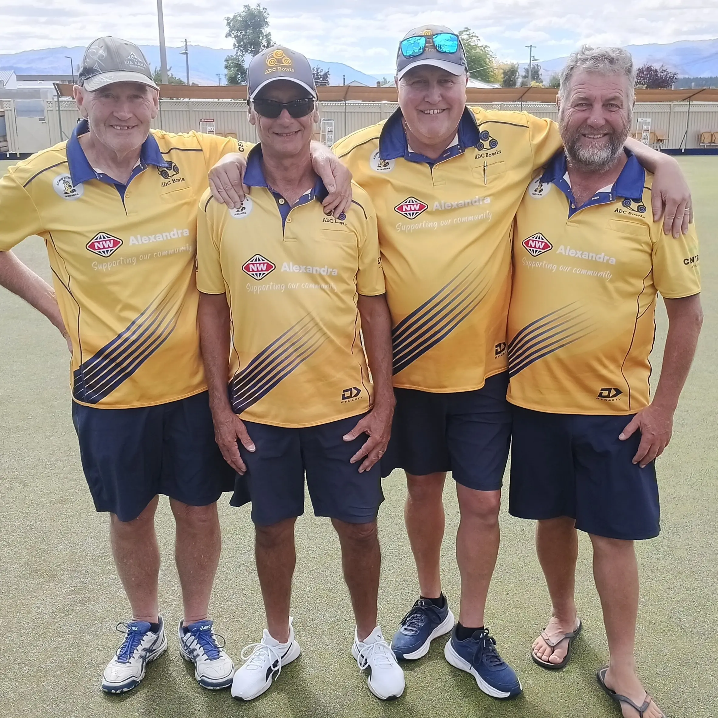 Alexandra fours claim silver at NZ Bowls Champion of Champions