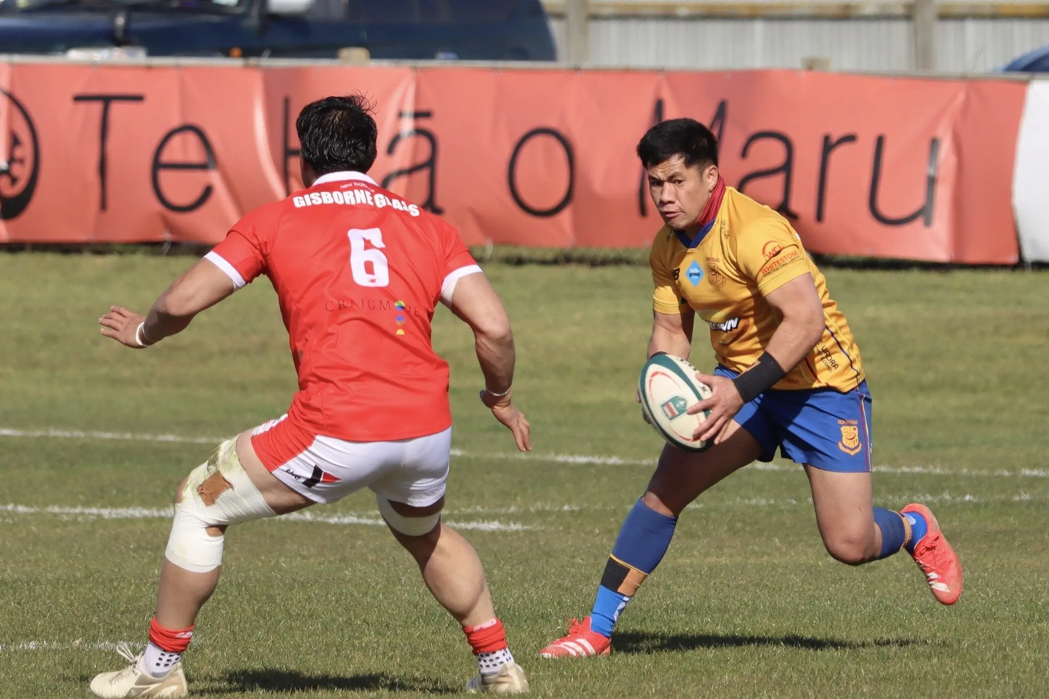 North Otago second five Tini Feke will turn out for the Old Golds again this season after earning New Zealand Heartland selection in 2025. Photo: Yammie Mckenzie Photography