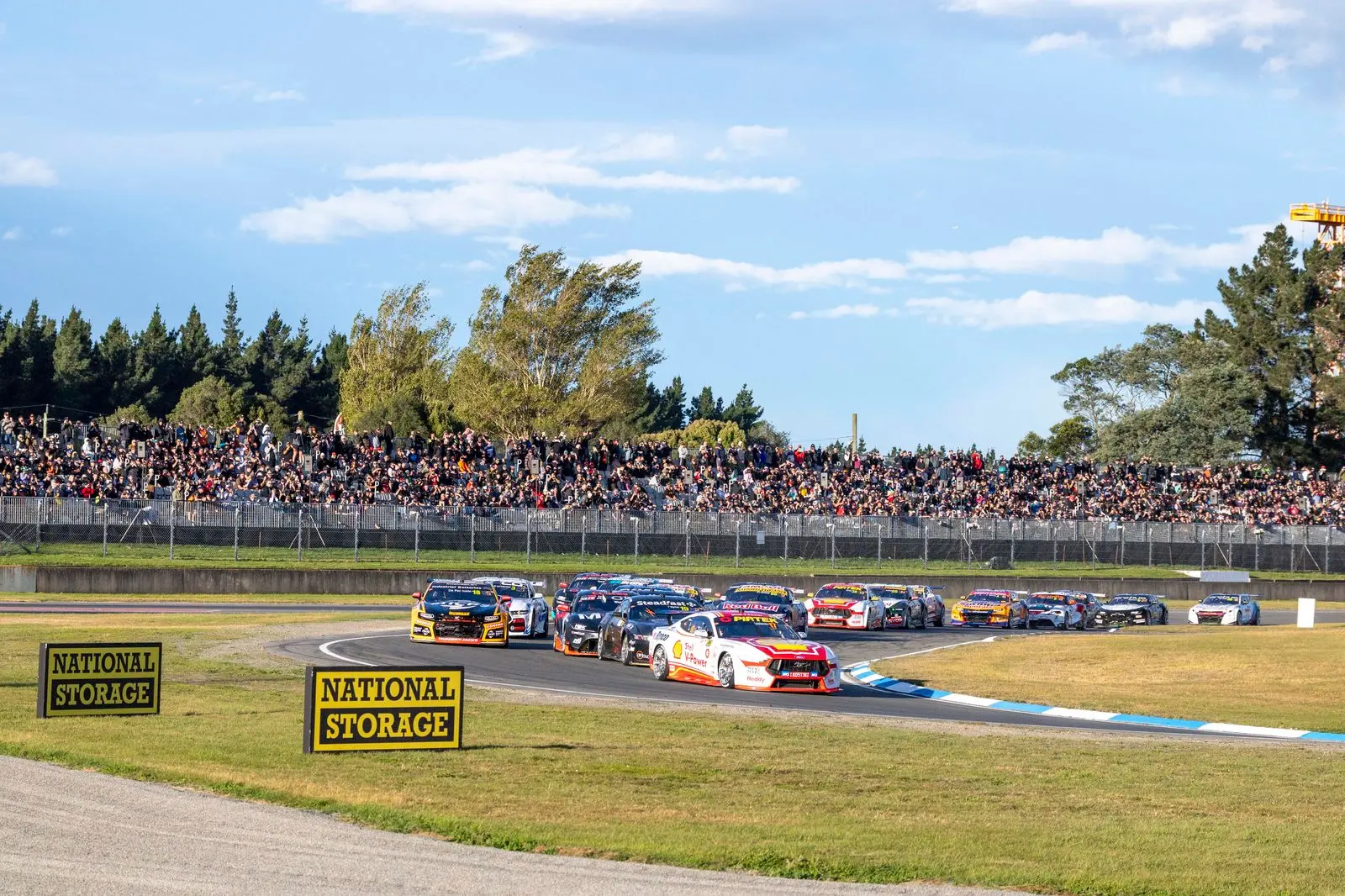 Ruapuna came to life with the Supercars races from April 17-19. Photo: Repco Supercars Championship