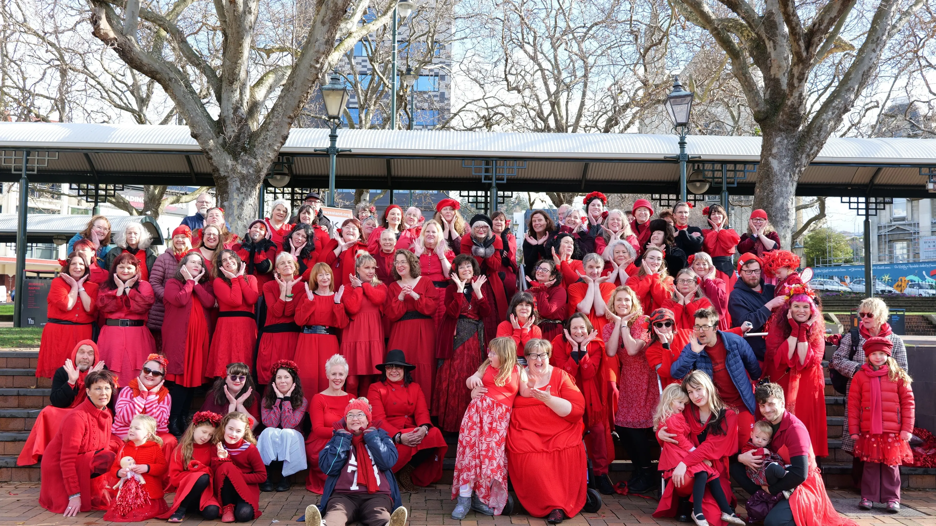 Octagon turns red for Wuthering Heights event