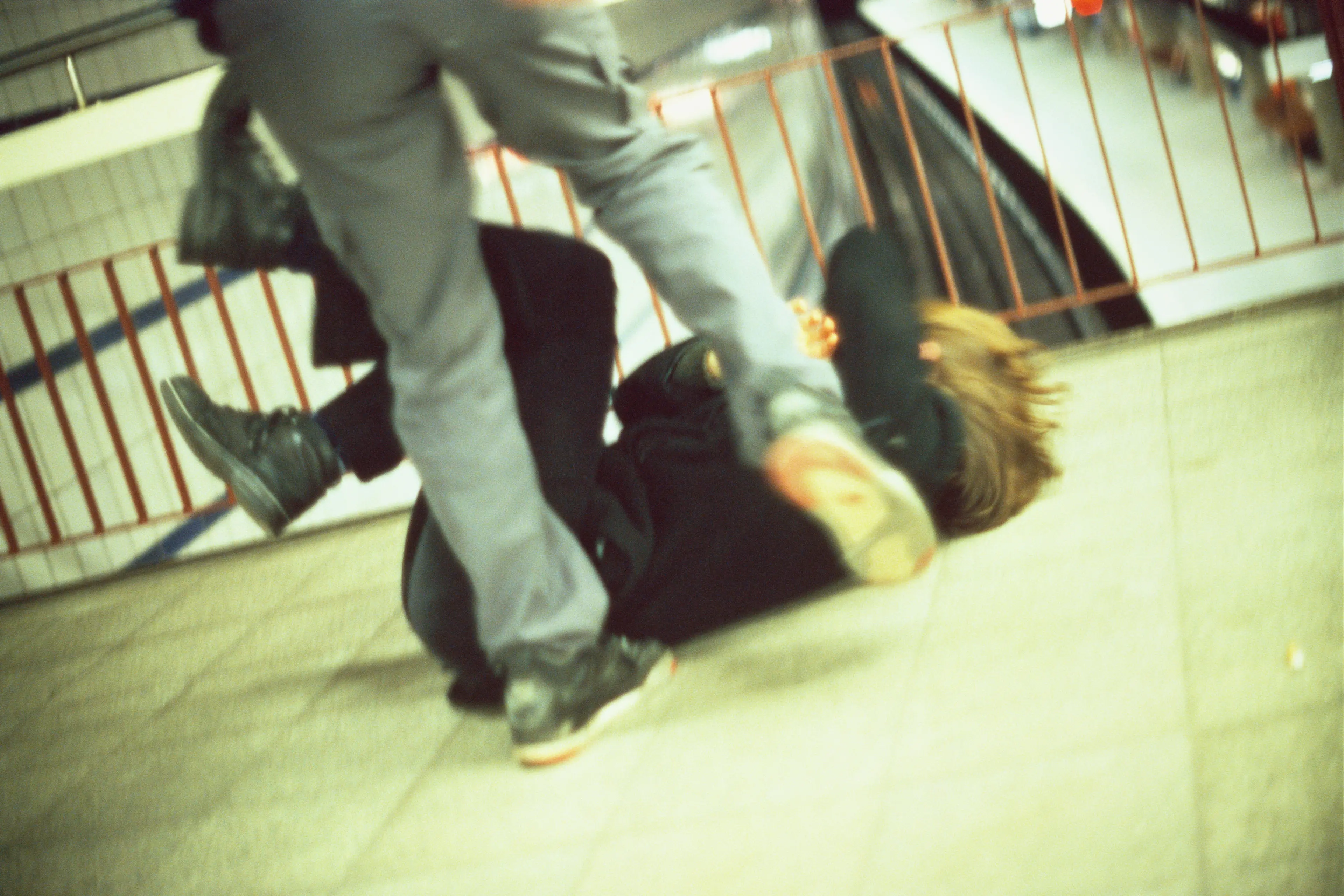 Being kicked is being kicked,  no matter who is doing the kicking. PHOTO: GETTY IMAGES