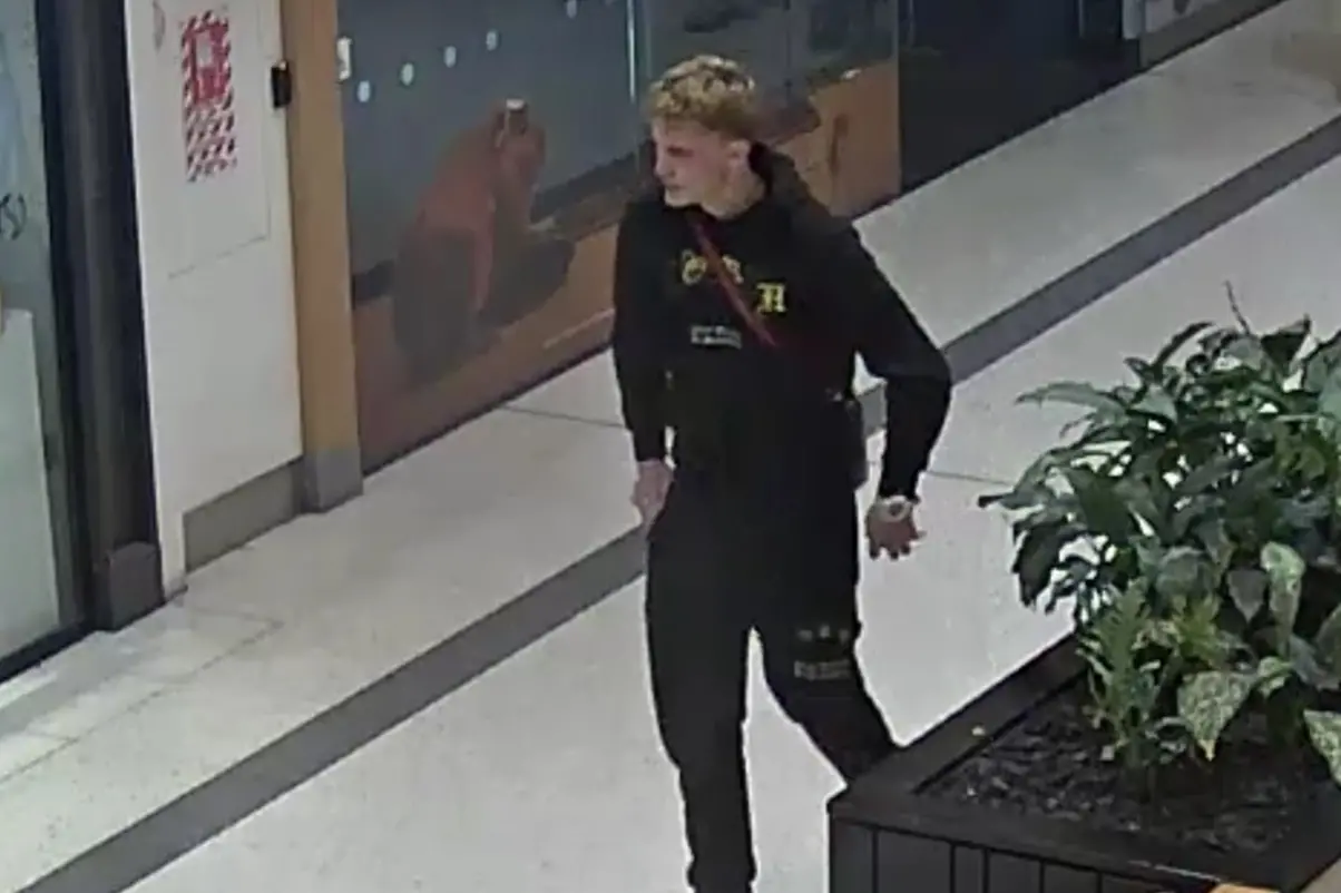 This person may have information about an incident that occurred in a car park on Riccarton Rd. Photo: Supplied / Police