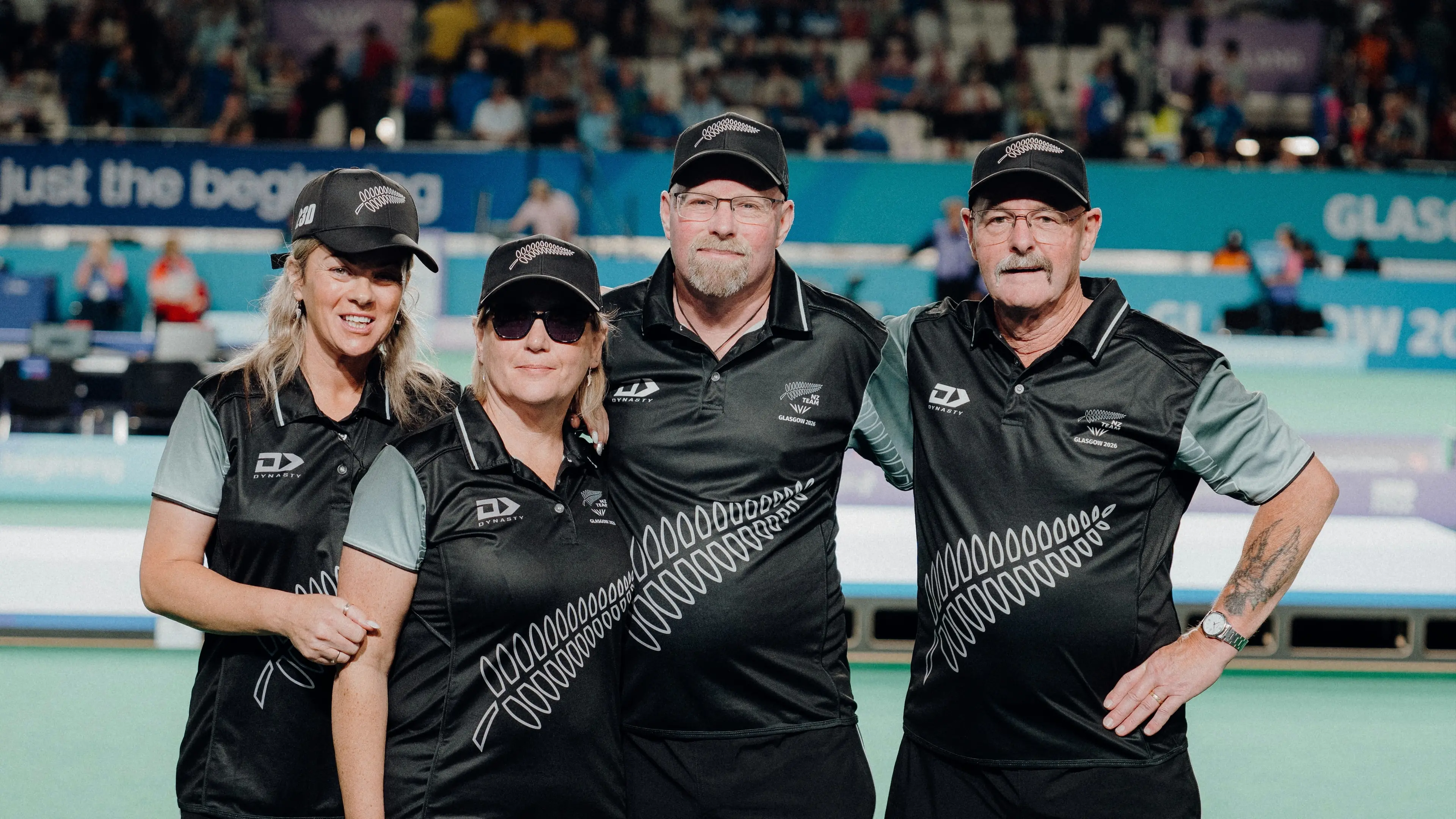 Brilliant bowls but bitter blow for Dunedin quartet at Glasgow games
