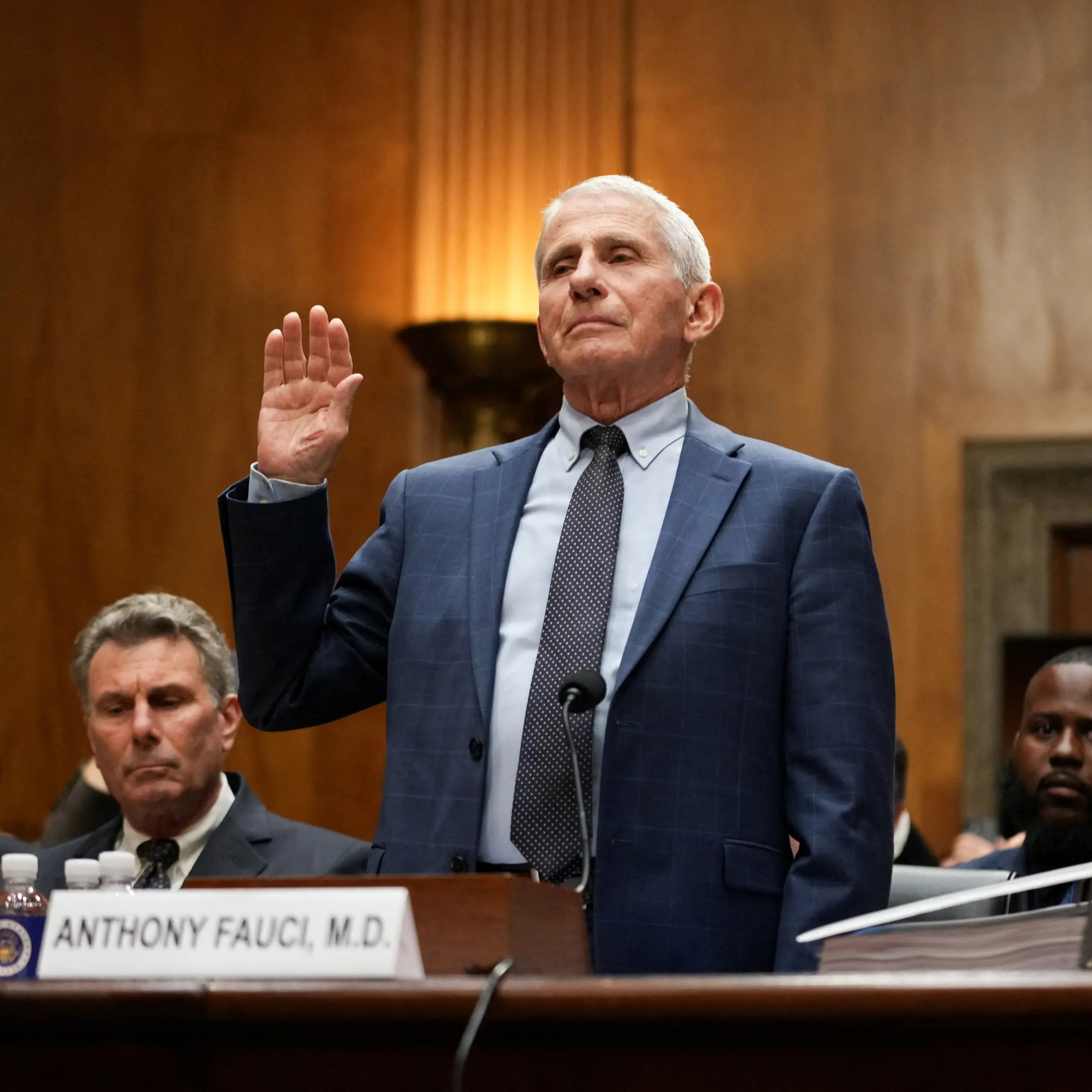Anthony Fauci invokes Fifth Amendment at US Senate Covid hearing