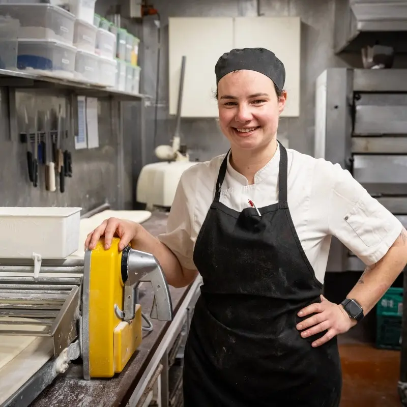 Bakery owner rises to the challenge
