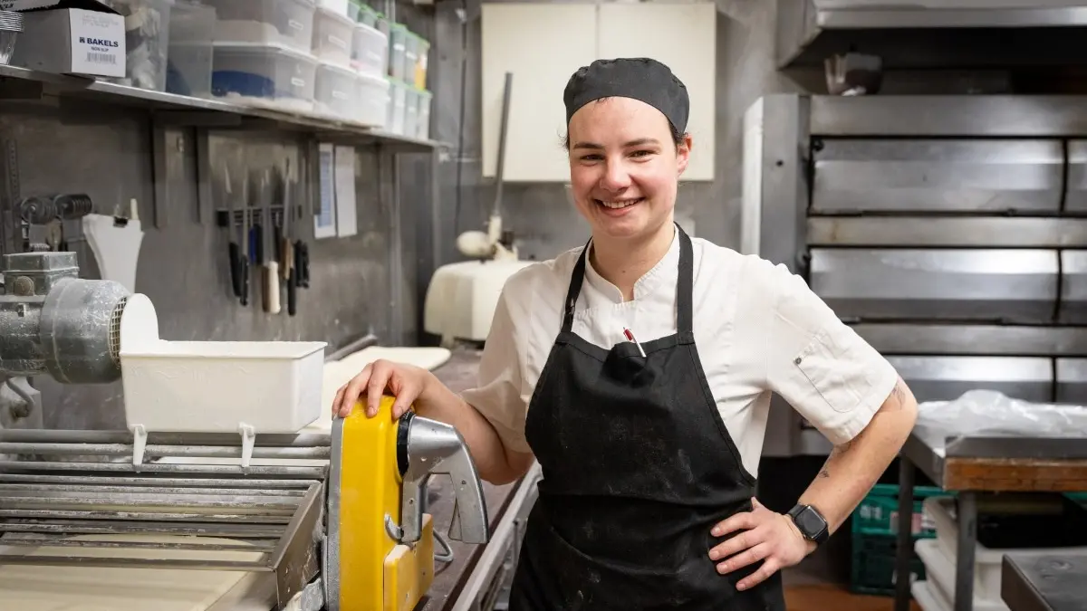 Bakery owner rises to the challenge