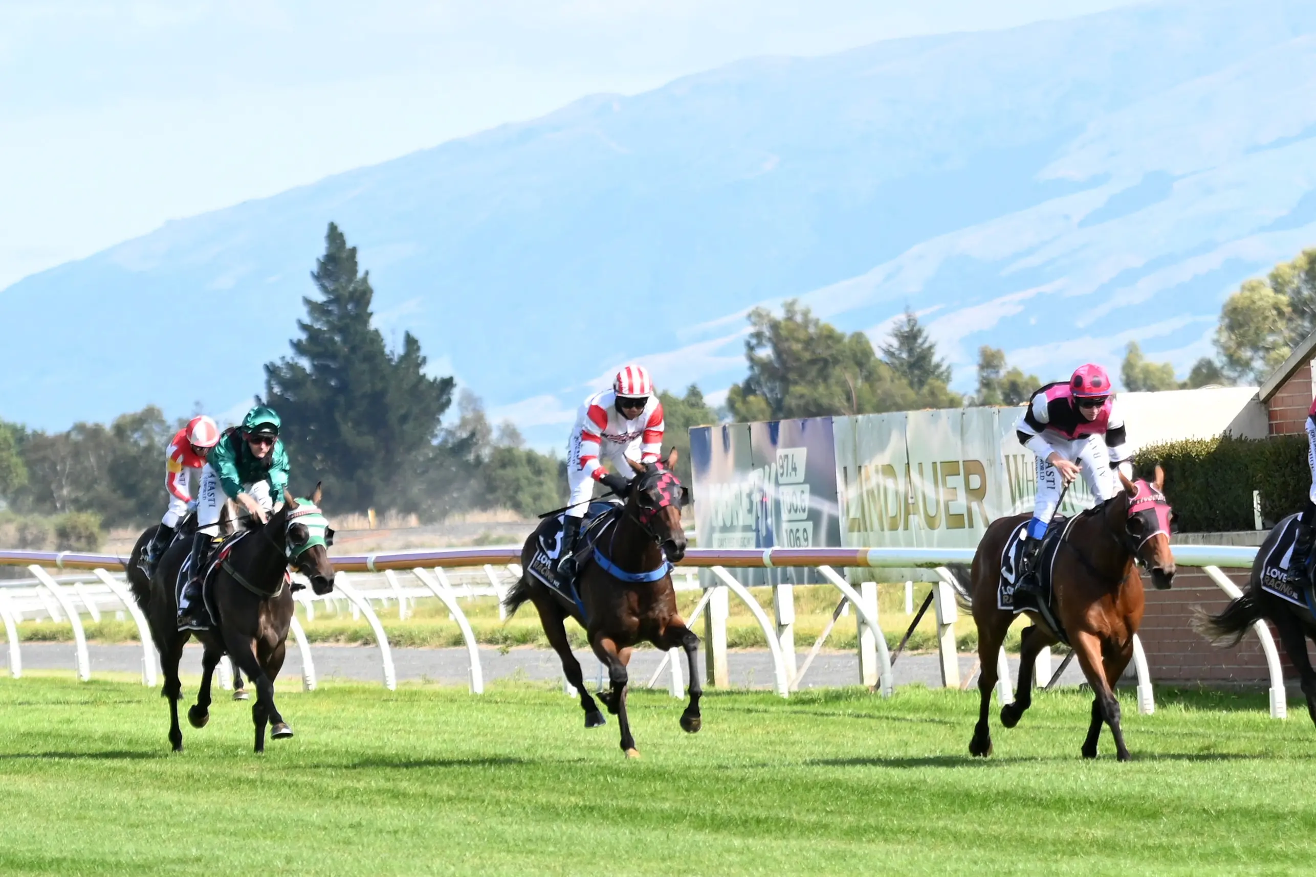 Beaumont Racing Club Race 1 at Wingatui\\'s Dual code raceday. PHOTOS: LINDA ROBERTSON
