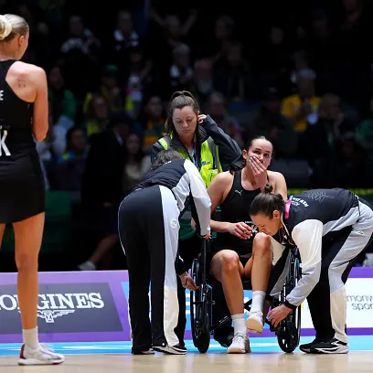Silver Fern wheelchaired off in Wales win