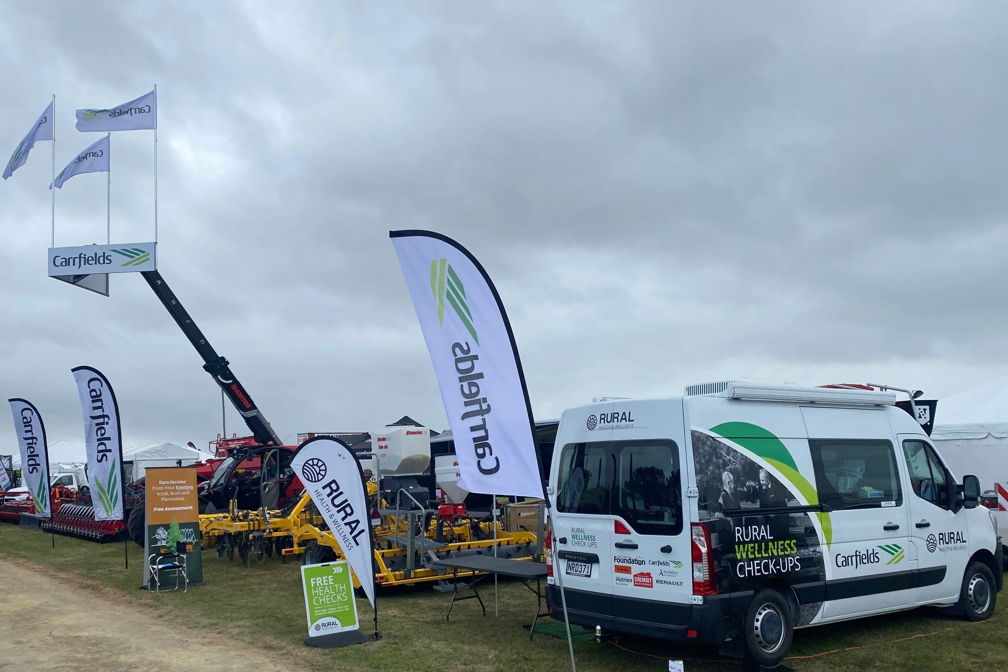 Carr Family Foundation chairperson Stacey McKerchar said the Rural Health & Wellness programme run via its mobile van is working to improve health outcomes for rural New Zealanders by making healthcare accessible within rural communities. Photo: Supplied