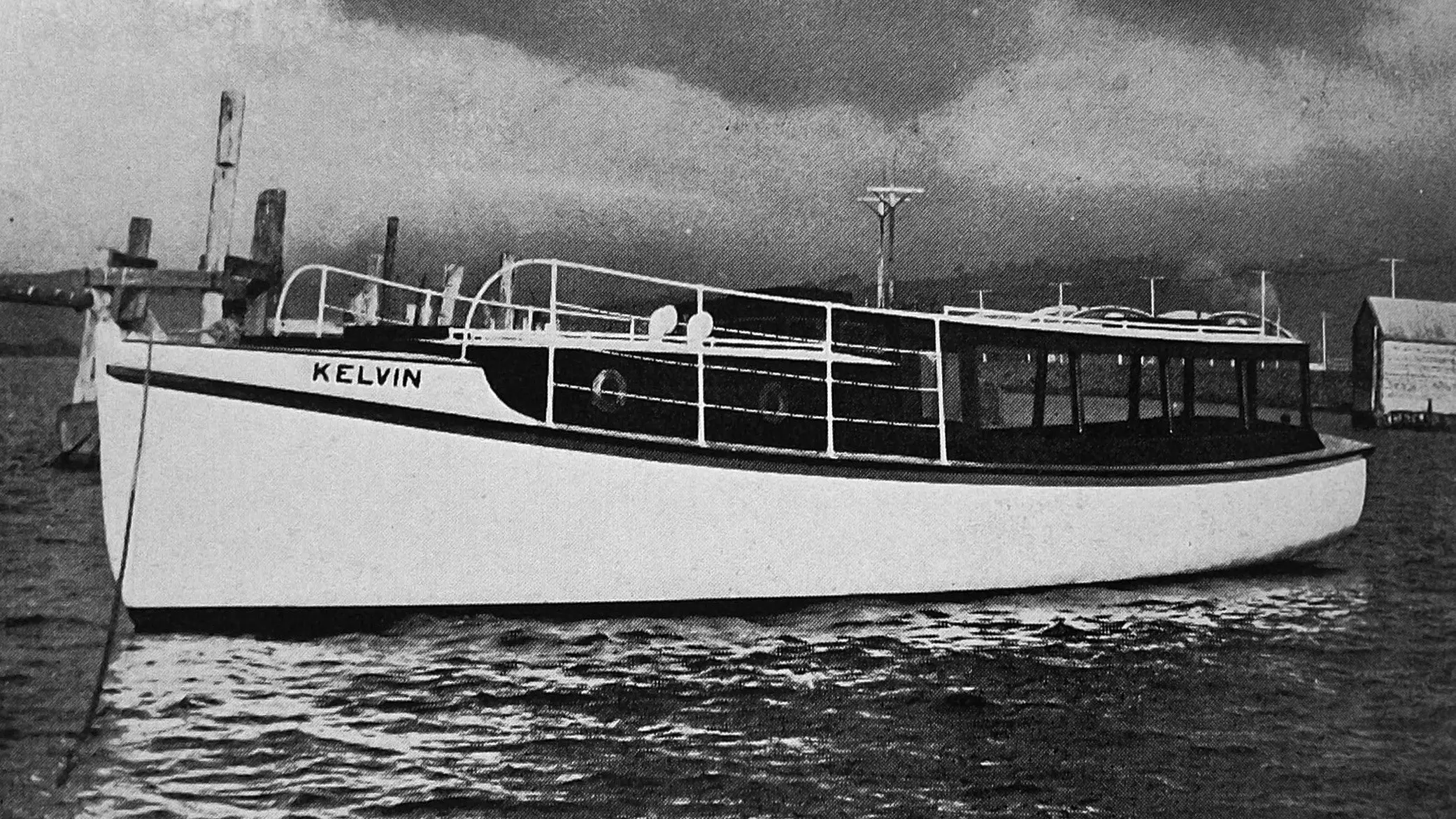 Passenger launch for Lake Wakatipu