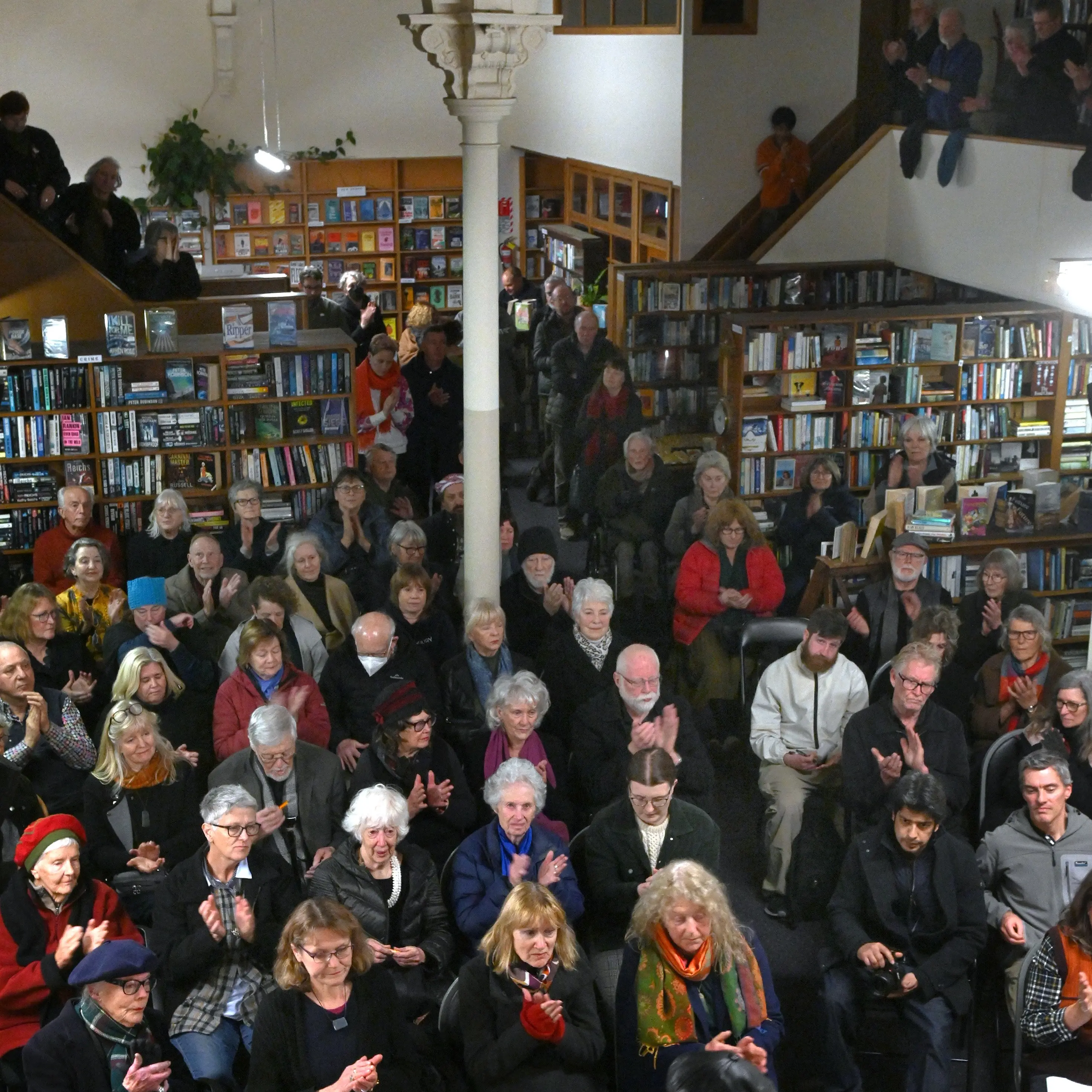 Push to save University Book Shop at emotional public meeting