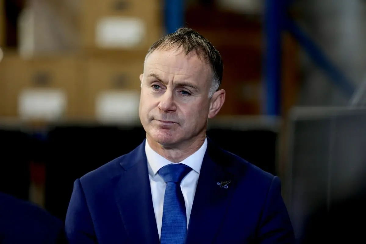 Cooking up a storm, Local Government Minister Simon Watts. Photo: RNZ