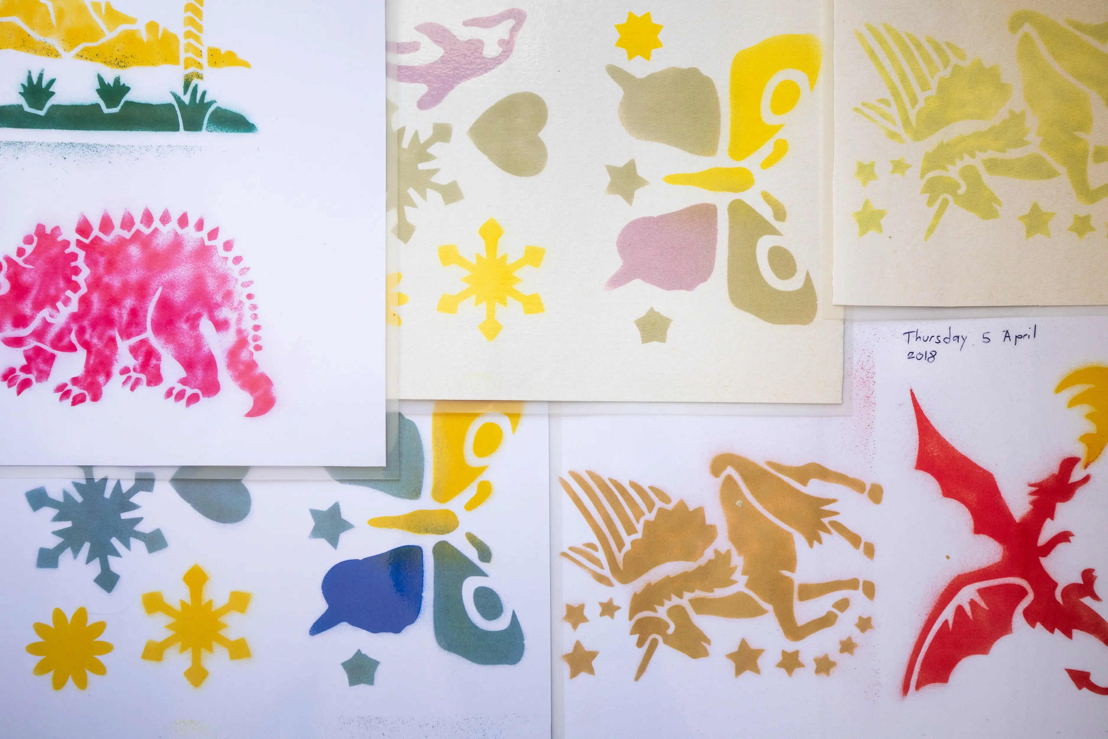 J\\'s mother has kept artwork he has made over the years. Photo: supplied
