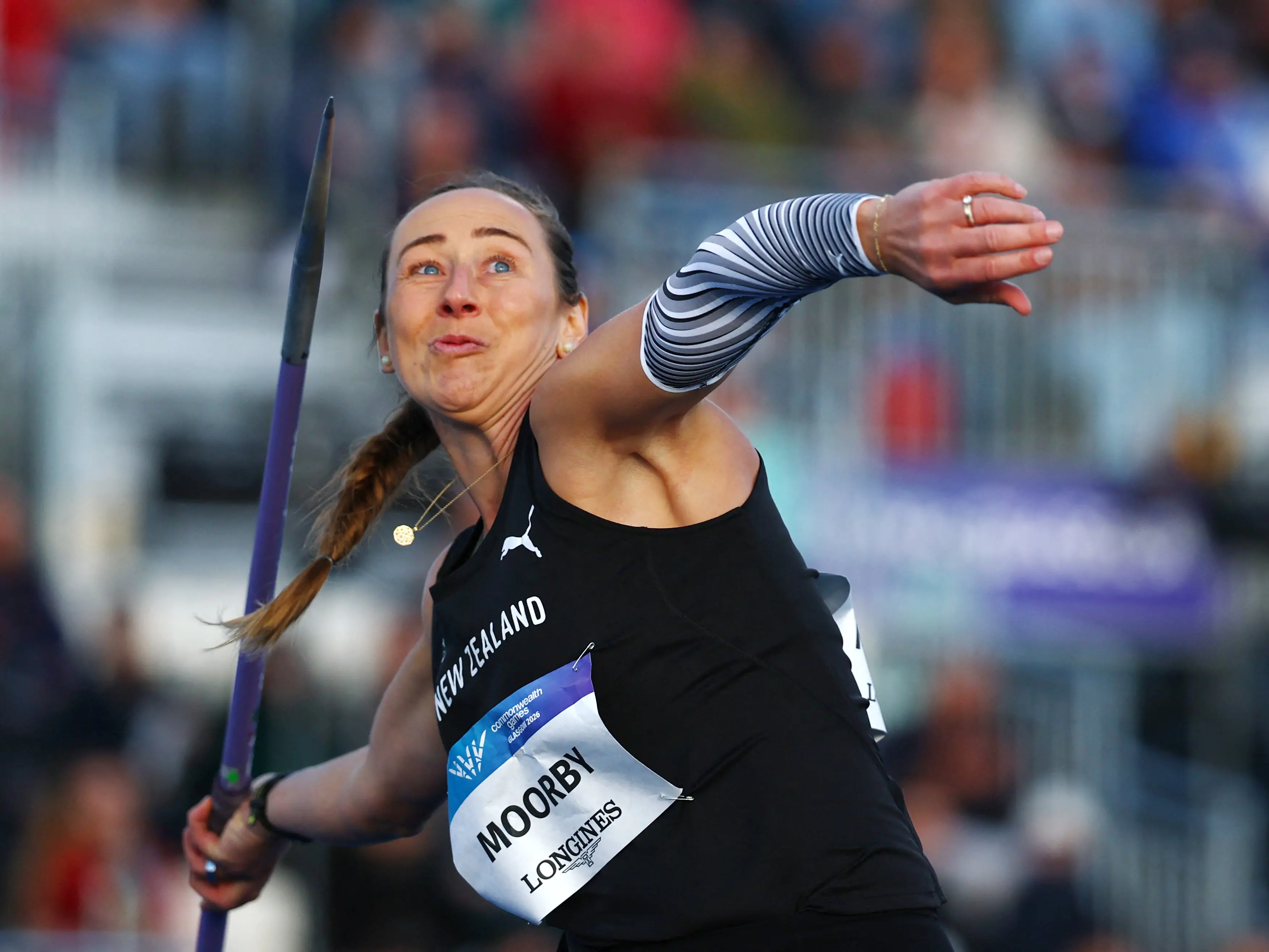 Moorby claims javelin silver