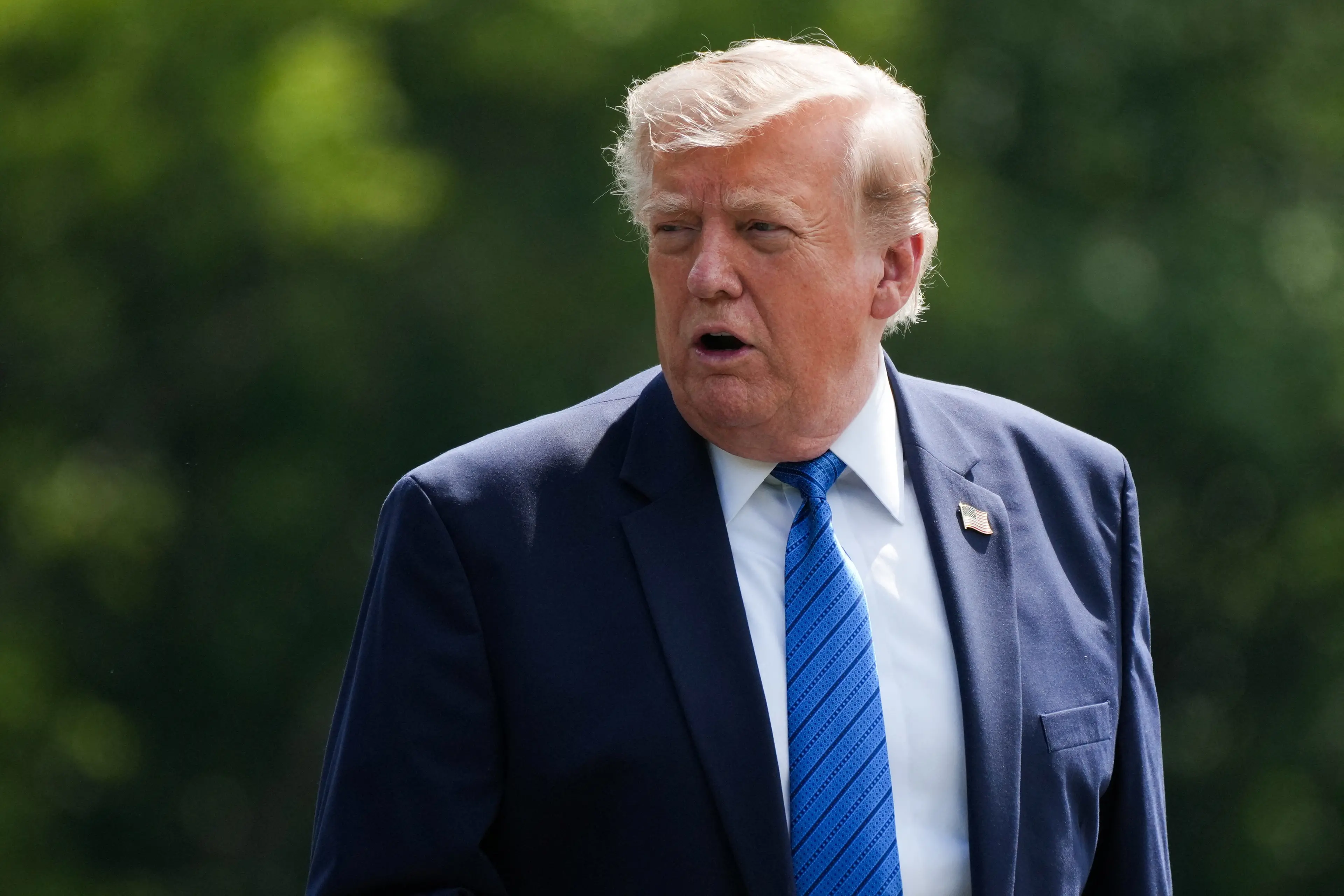 At a meeting at the Camp David retreat, President Donald Trump said he believed US negotiators could still reach a deal with Iran. Photo: Reuters