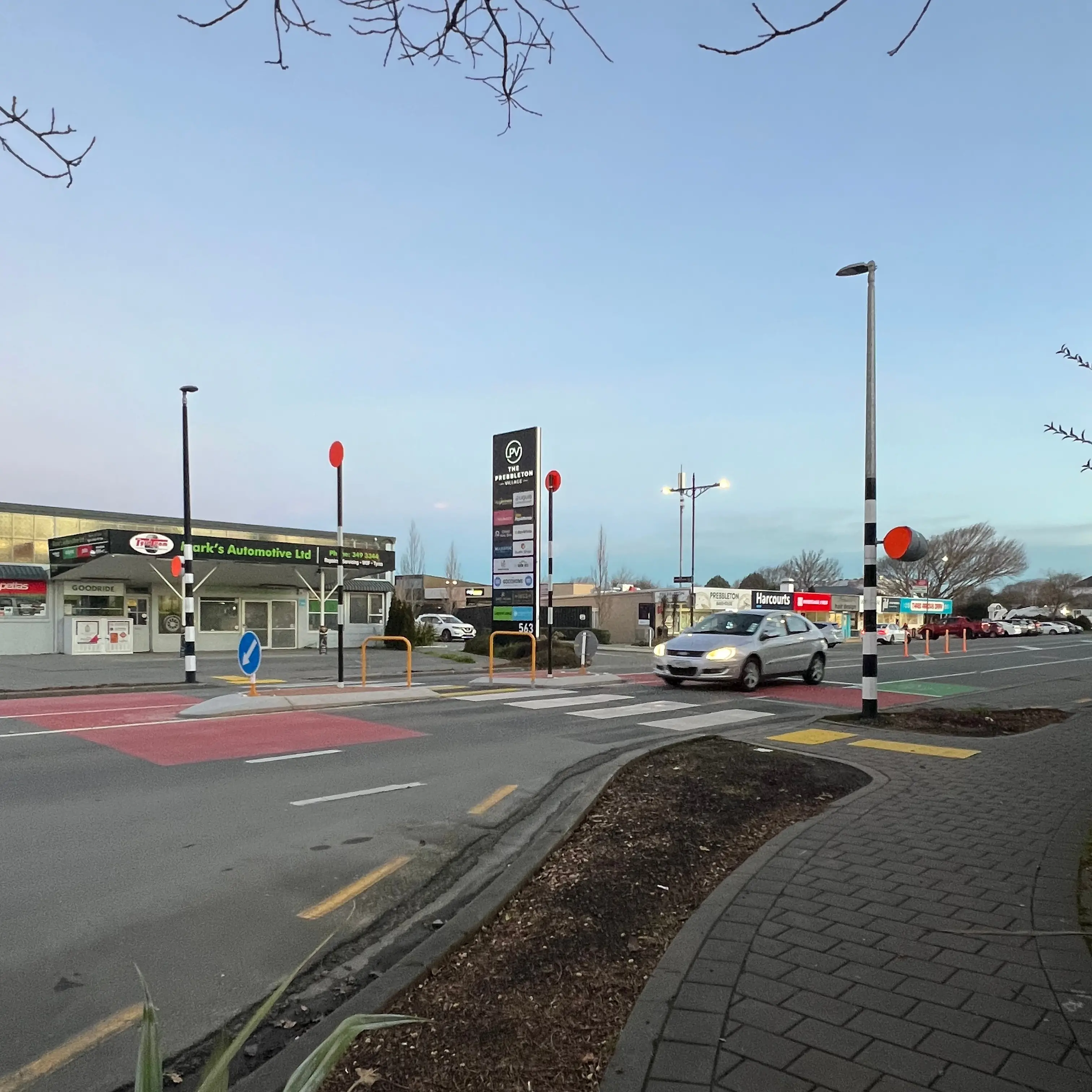 Road upgrade slows down speedsters at pedestrian crossing