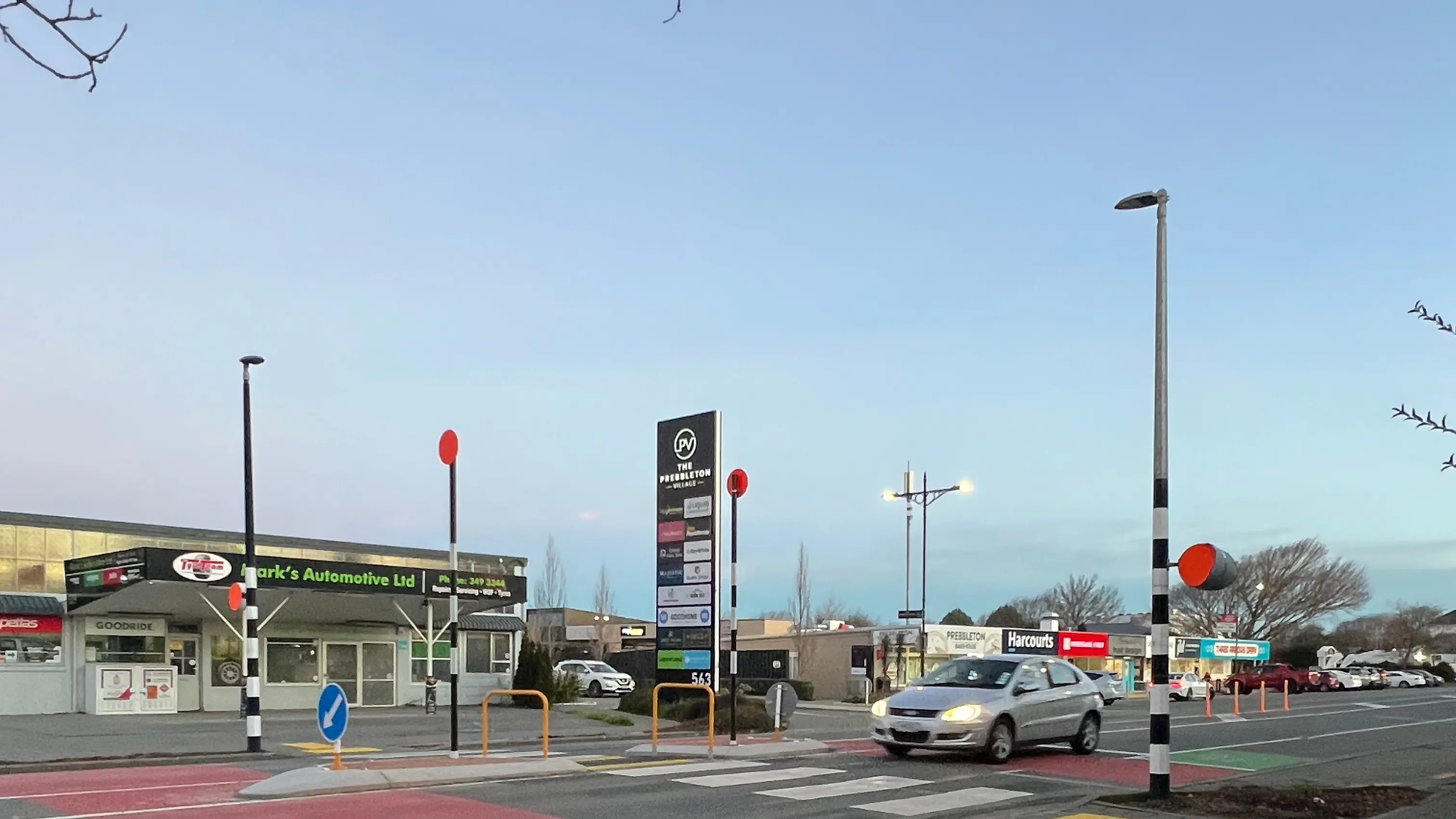 Road upgrade slows down speedsters at pedestrian crossing