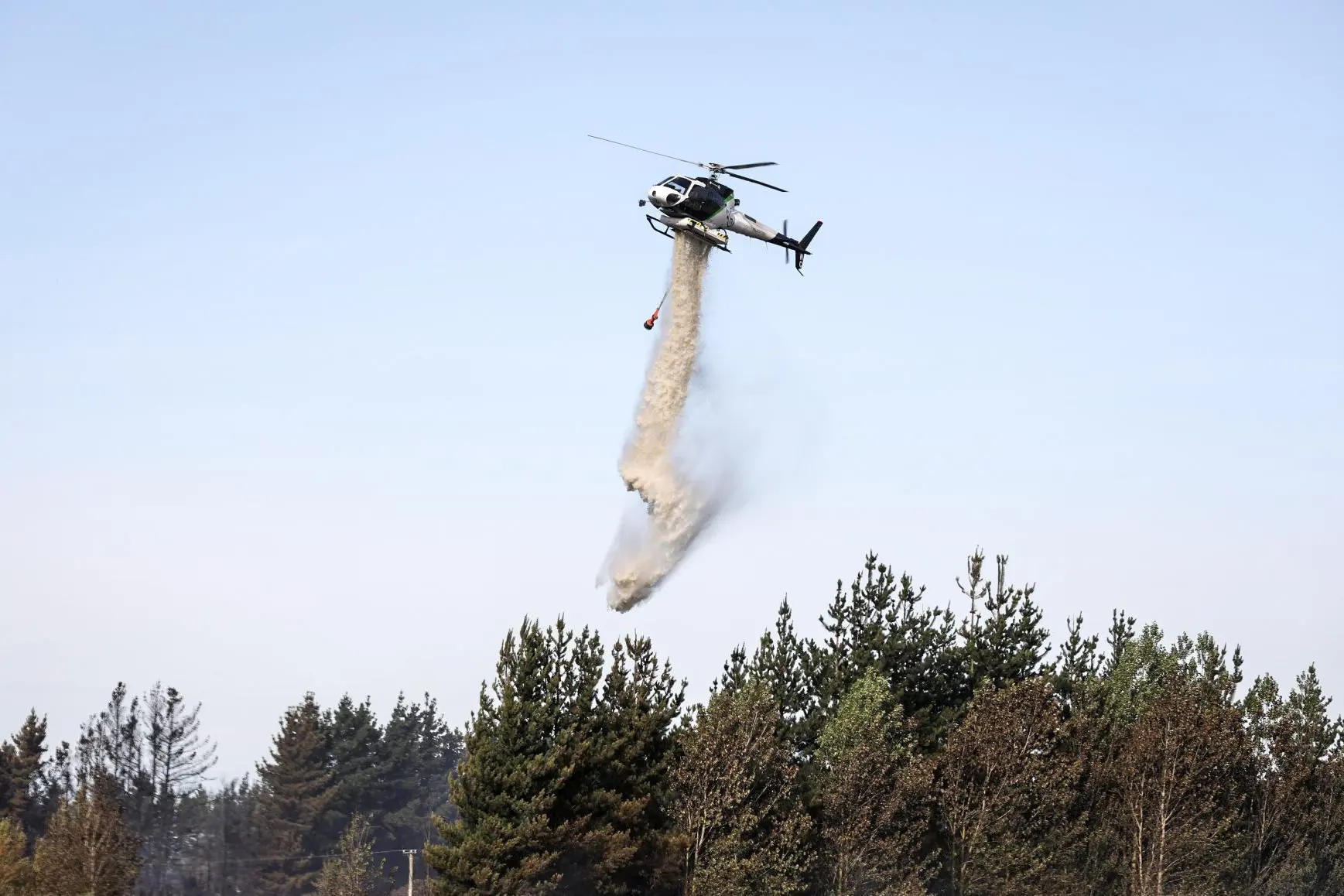 Fire team managers at forest companies are down 20% from 2022. Photo: RNZ