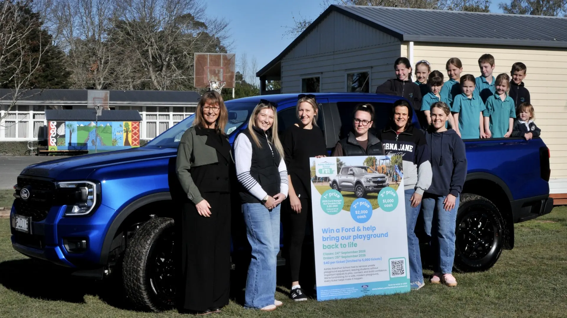 Ashley Rakahuri School’s big fundraiser for new playground