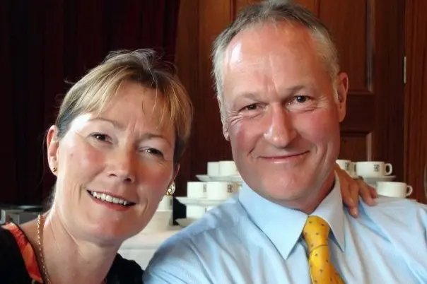 Steve Davie with his late wife Louise. PHOTO: SUPPLIED