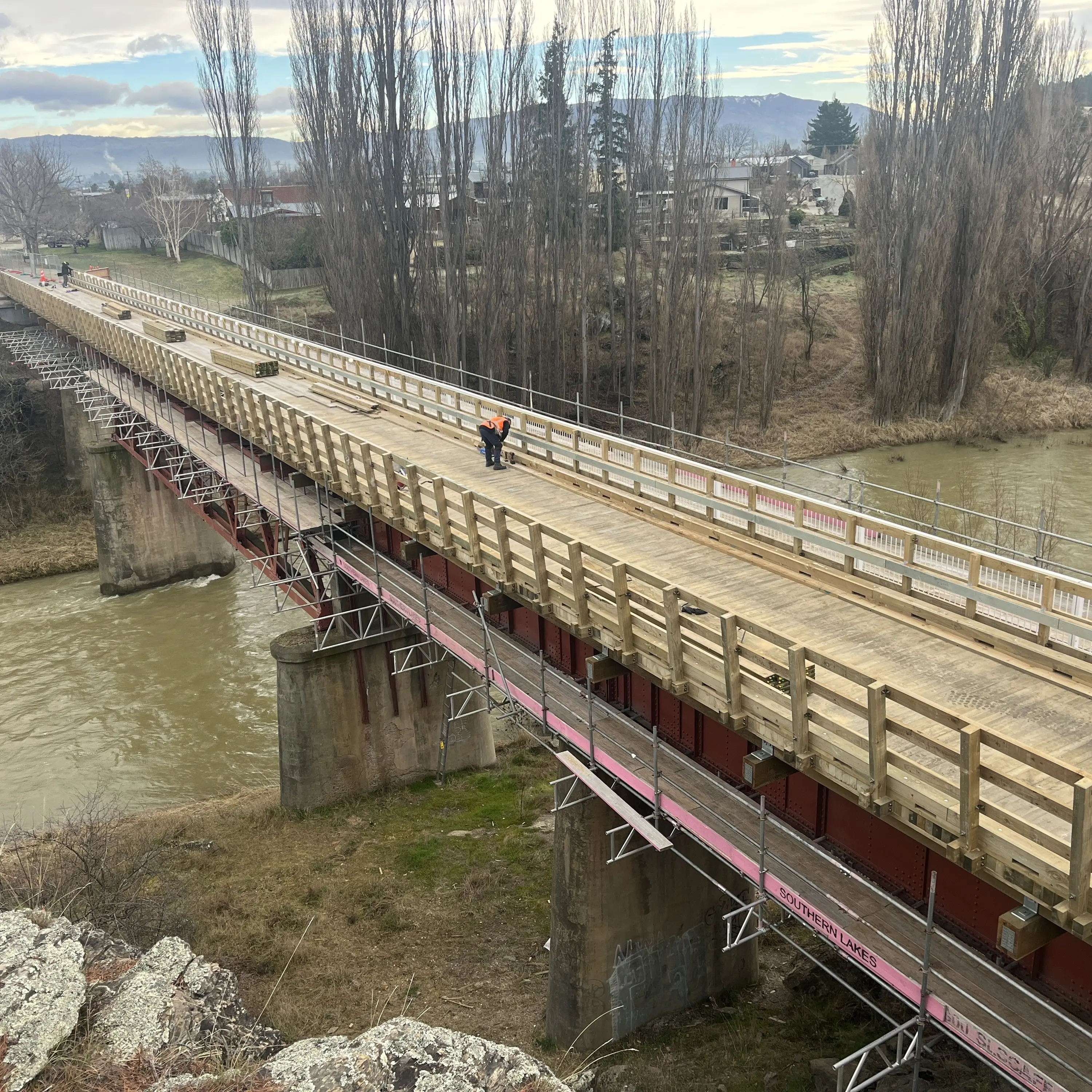 Alexandra’s historic Little Valley bridge has reopened after eight months