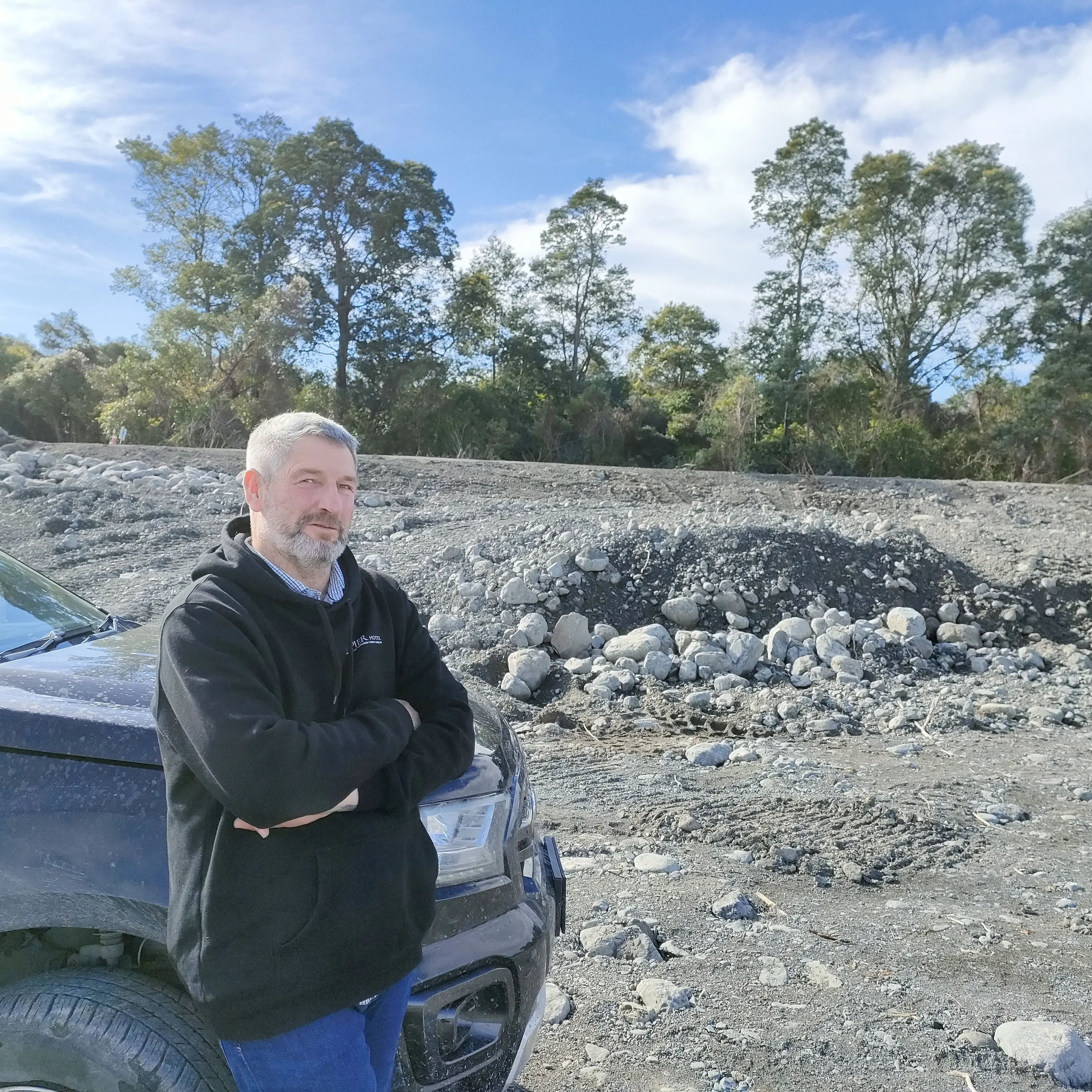 'We were waiting for it to blow': River nearly overflowed in flood