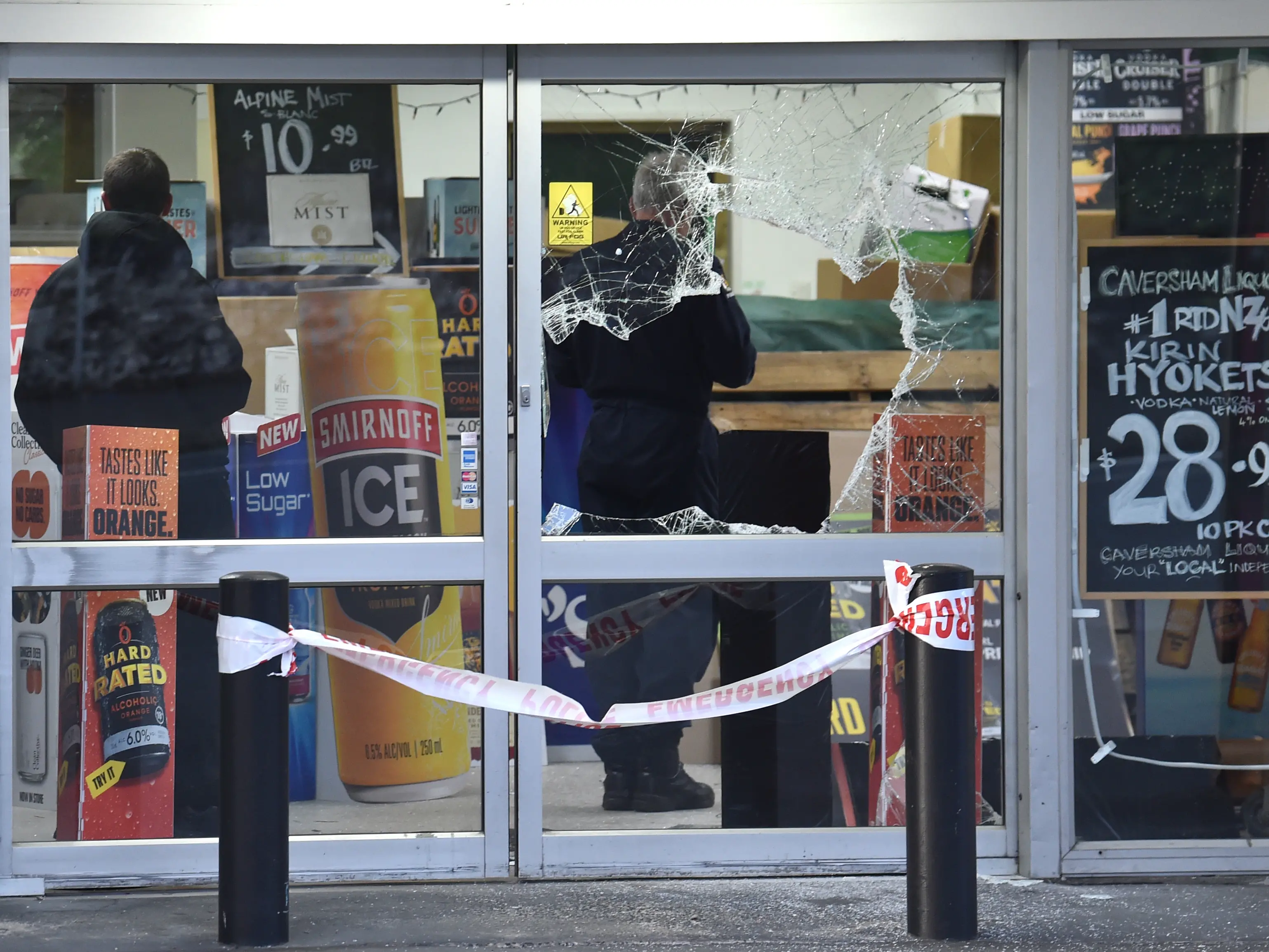 ‘Disbelief’, shock as two Dunedin liquor stores targeted by masked thieves