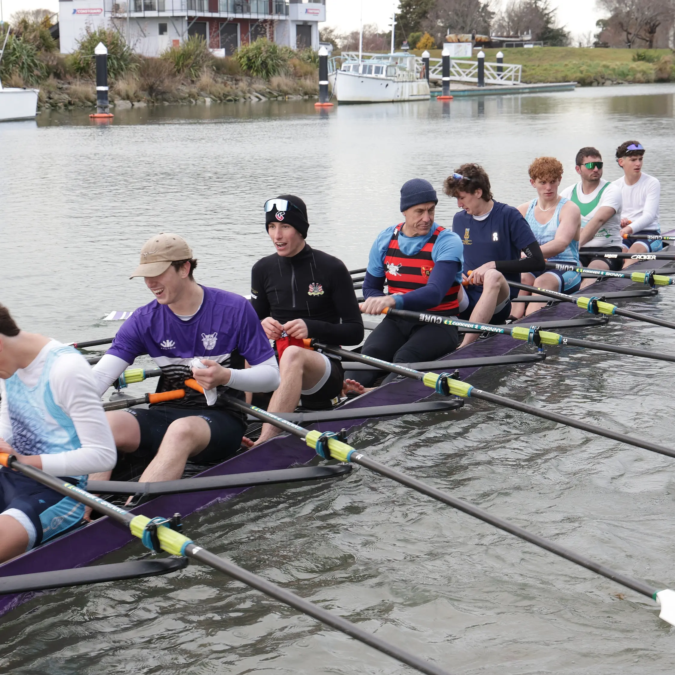 Cure Boating Club members’ special guest