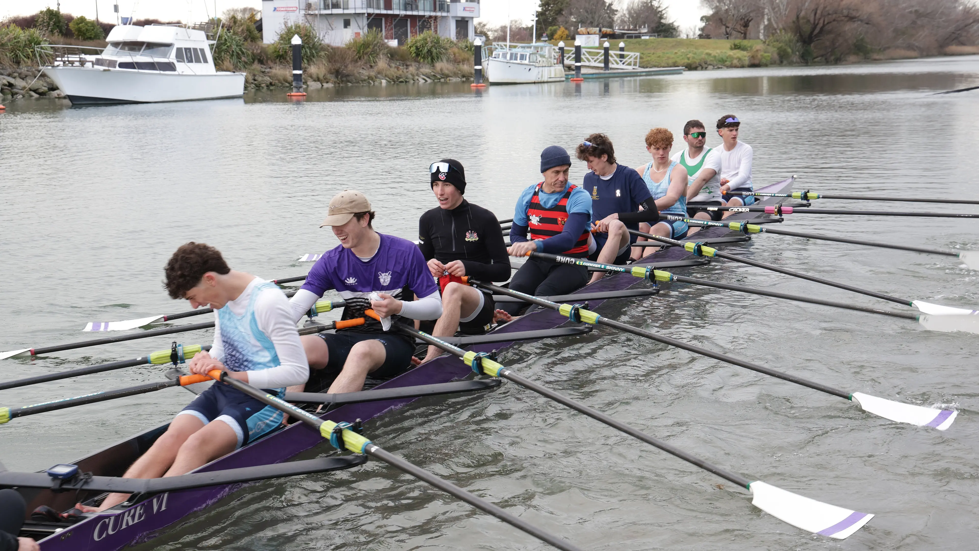Cure Boating Club members’ special guest