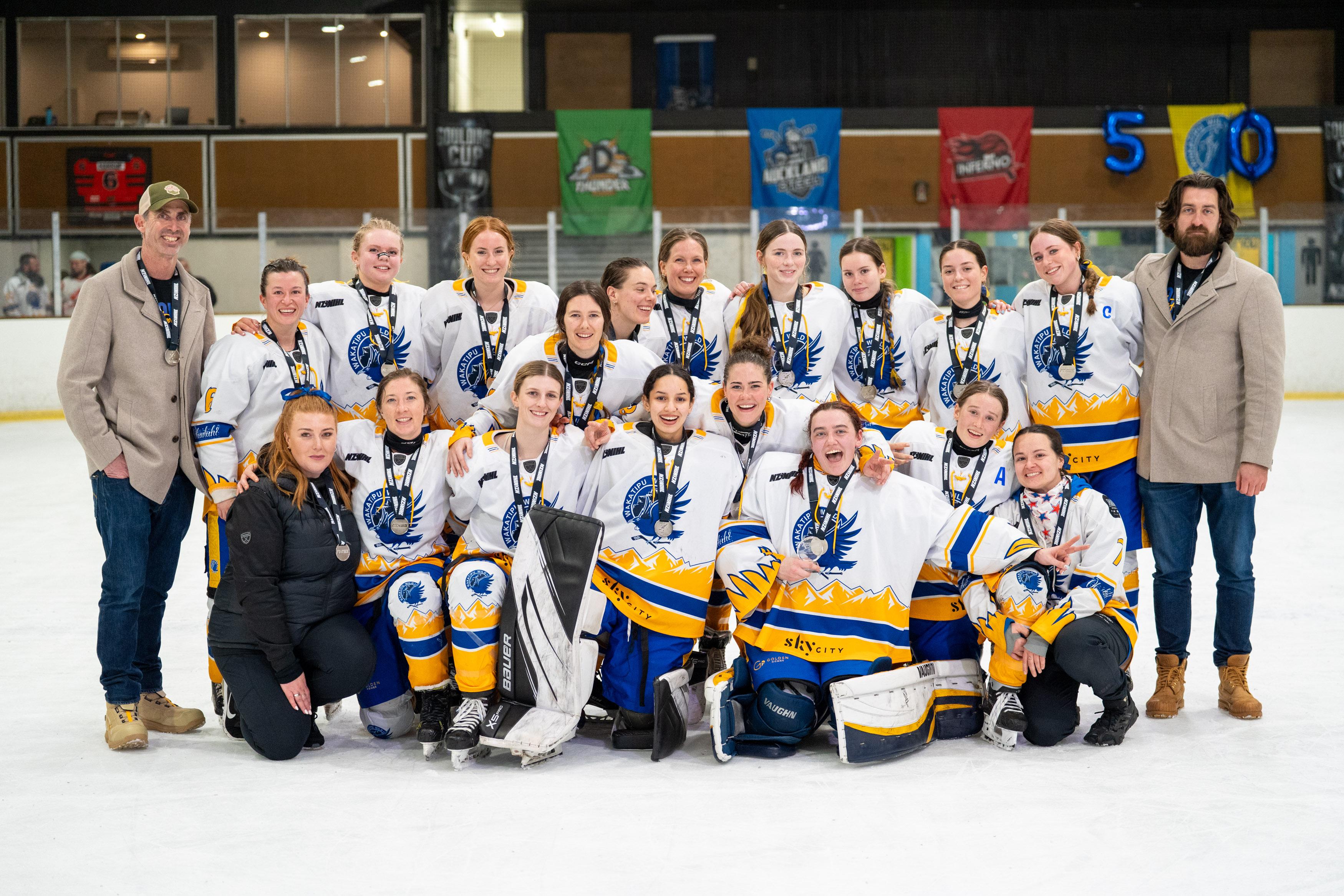 Wakatipu Wild claim silver medal in national ice hockey league