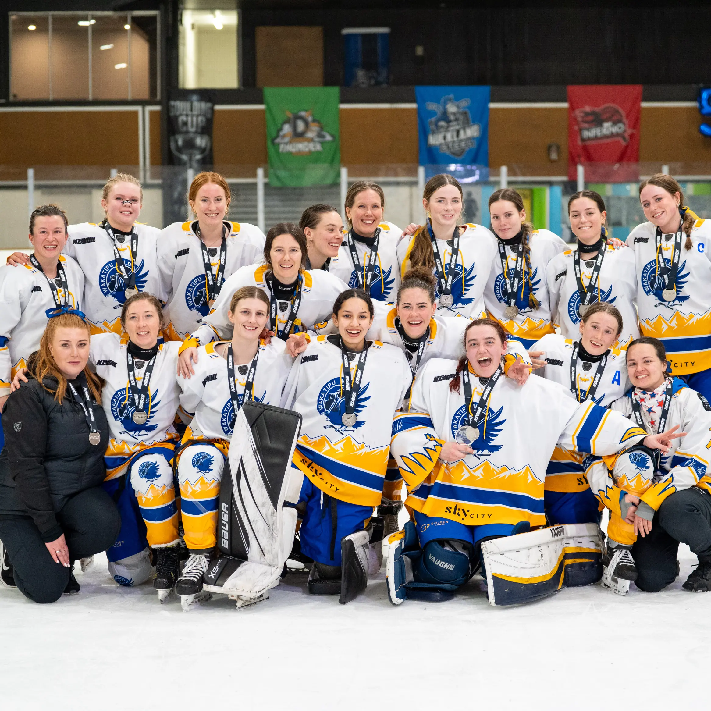 Wakatipu Wild claim silver medal in national ice hockey league