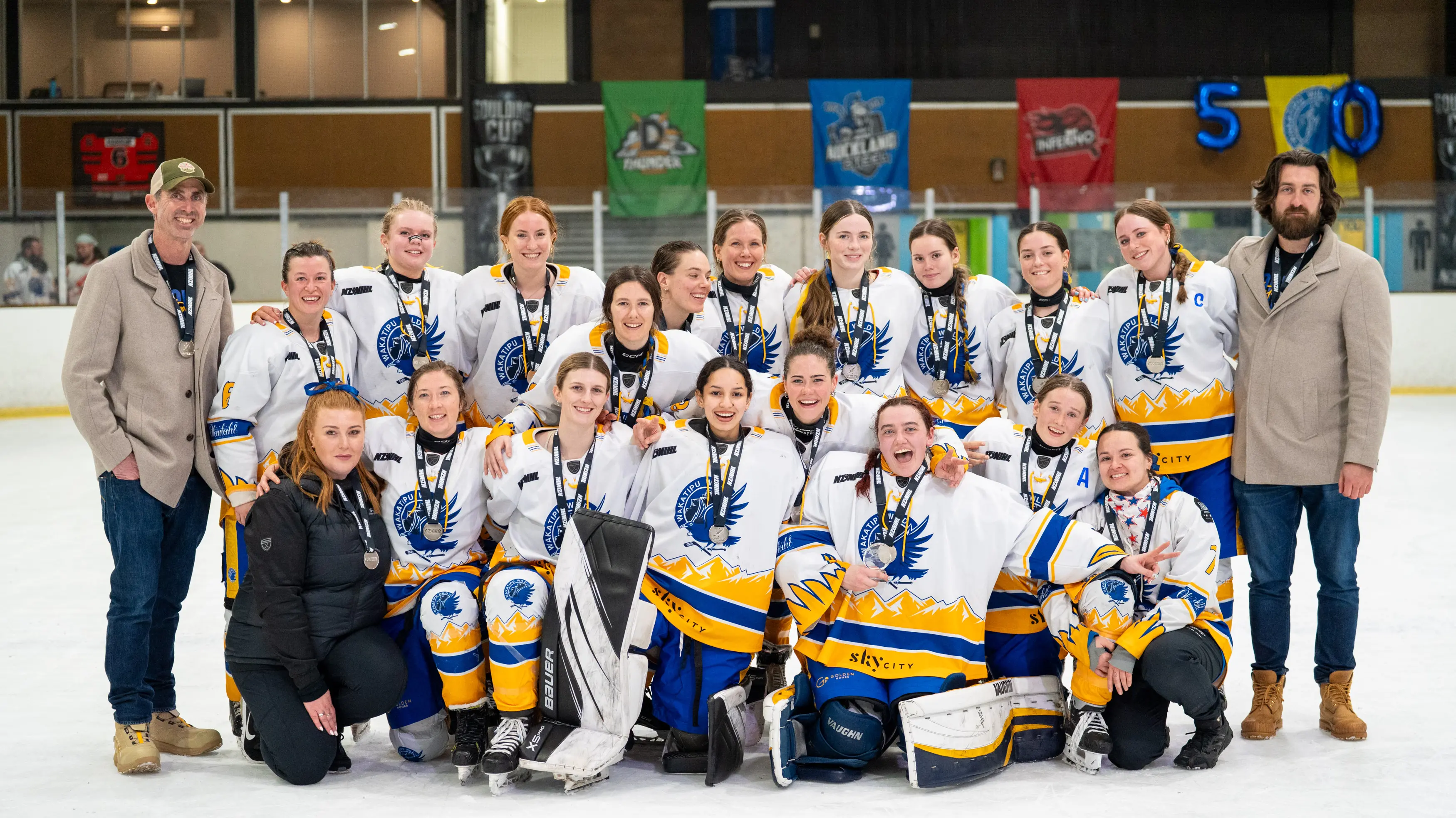 Wakatipu Wild claim silver medal in national ice hockey league