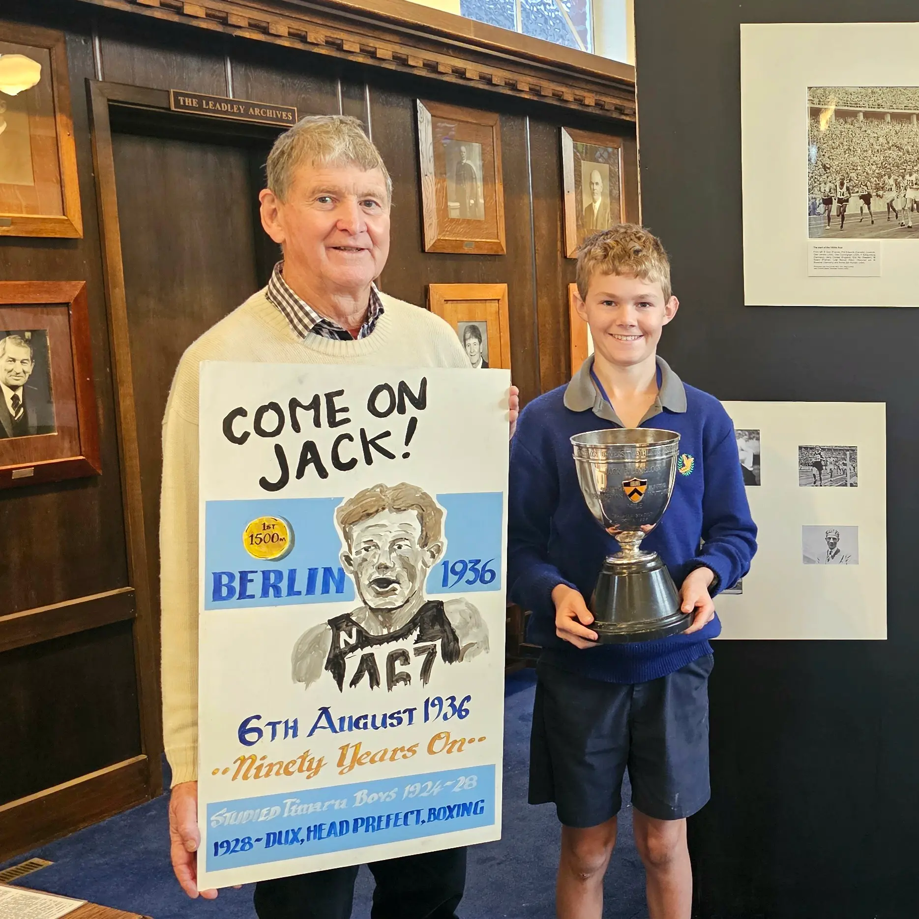 Lovelock’s 90th Olympic victory anniversary to be celebrated with display