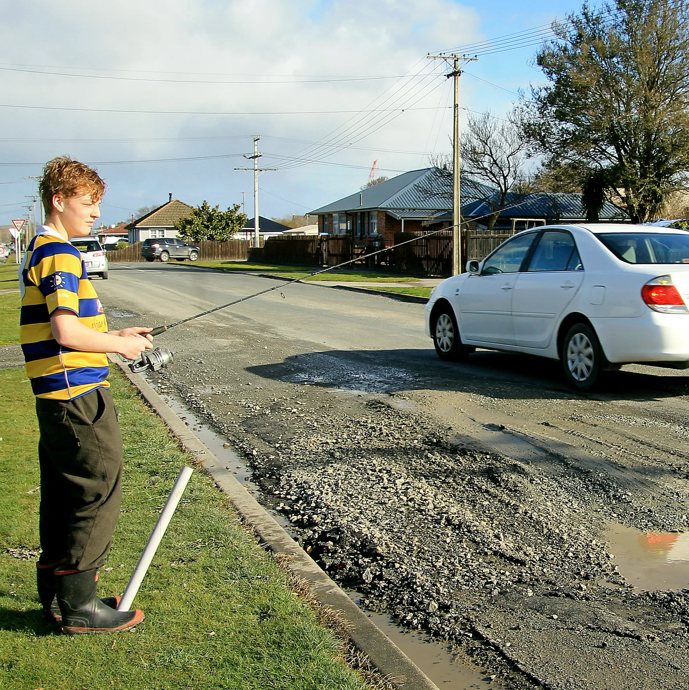 Milton detour potholes a growing danger as SH1 roadworks drag on