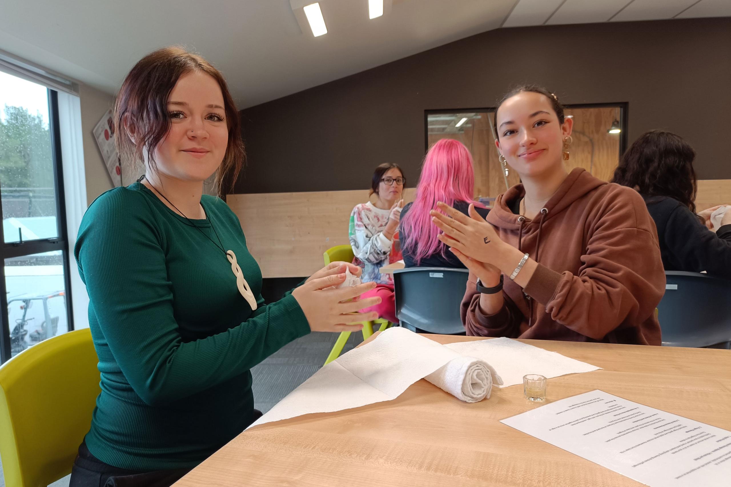 Students swap classrooms for workshops at Cromwell trade open day