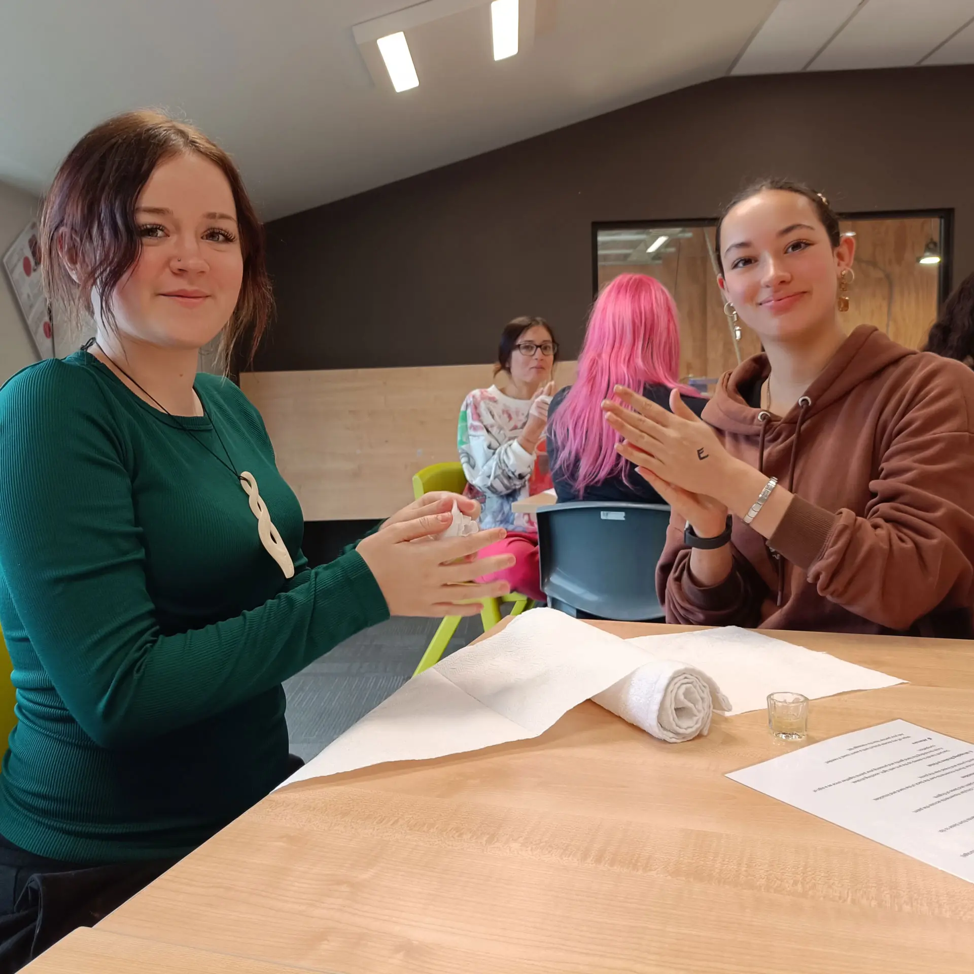 Students swap classrooms for workshops at Cromwell trade open day